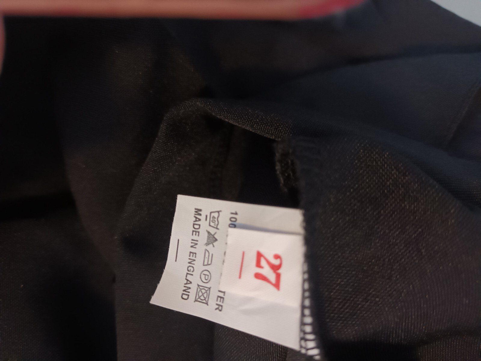 LADIES BLACK HALF ELASTICATED STRETCH WAIST SIZE 10