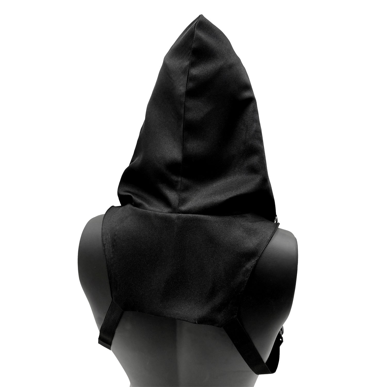 Devil Skull Cyberpunk Rogue Cowl Hood Scarf, Neck Warmer Costume Hooded Cape Hat