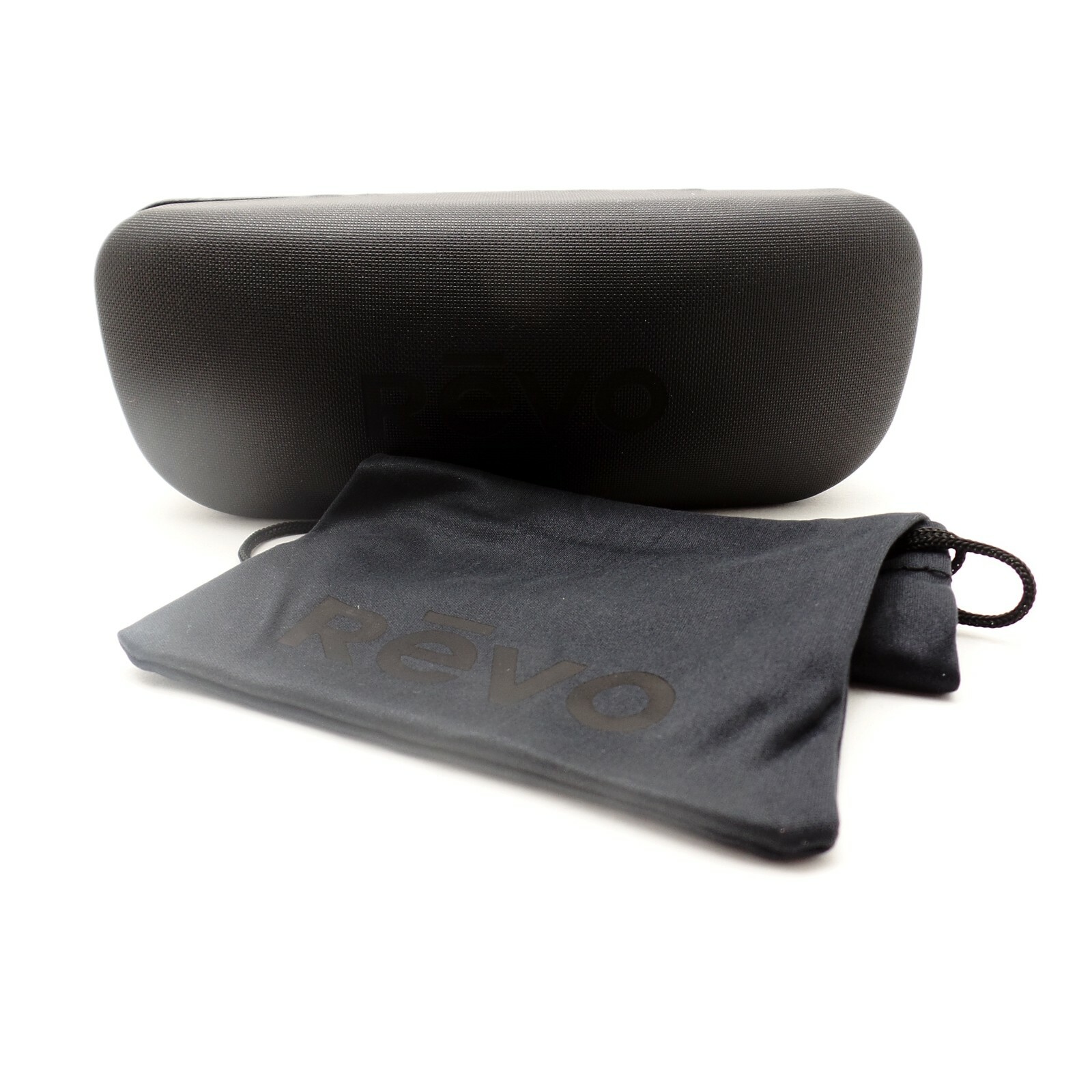 Revo Clayton Matte Black Stealth Mirror Polarized Sunglasses Authentic