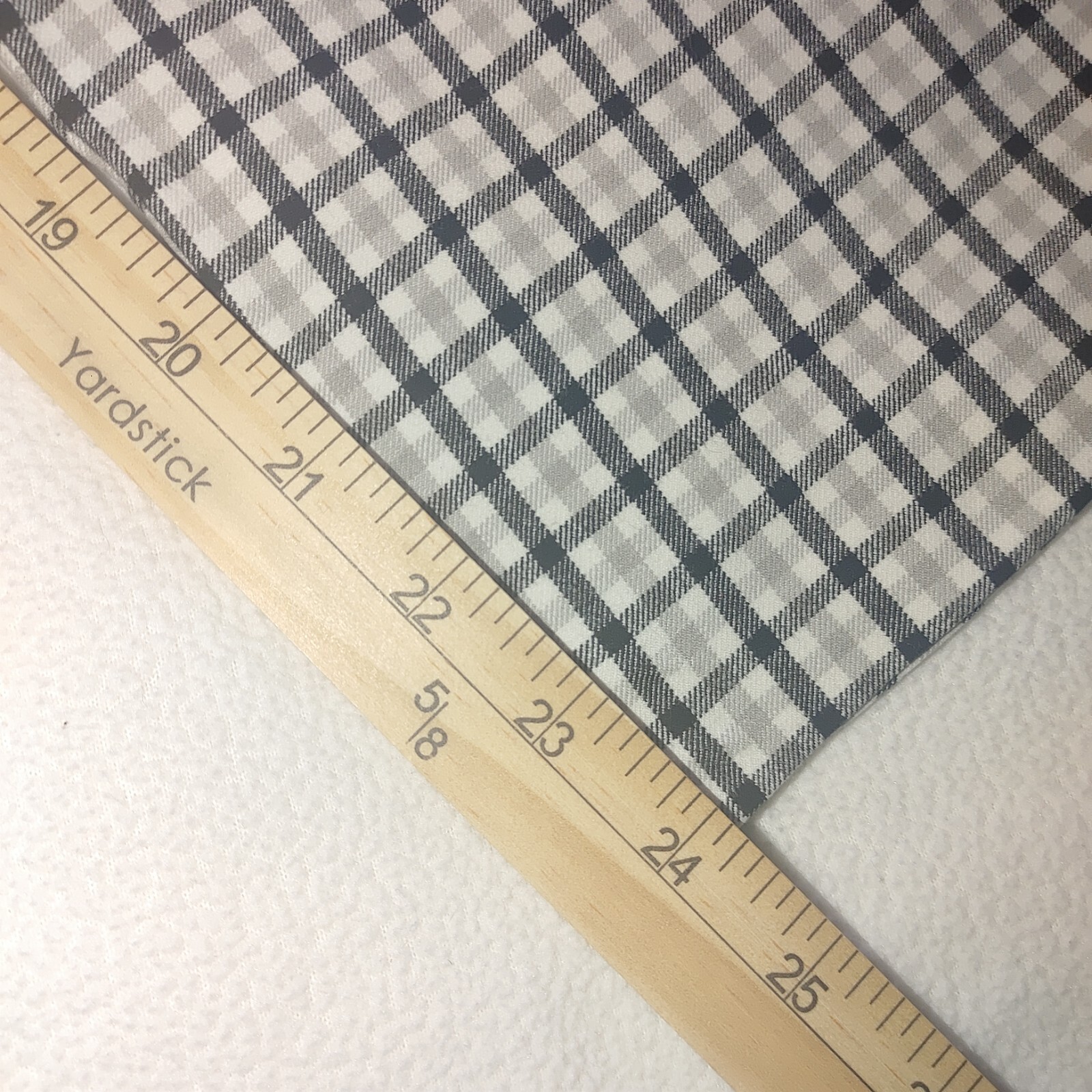 Lands End Crop Pants Womens Size 12 Slim Leg Fit 2 Black White Tan Check Stretch