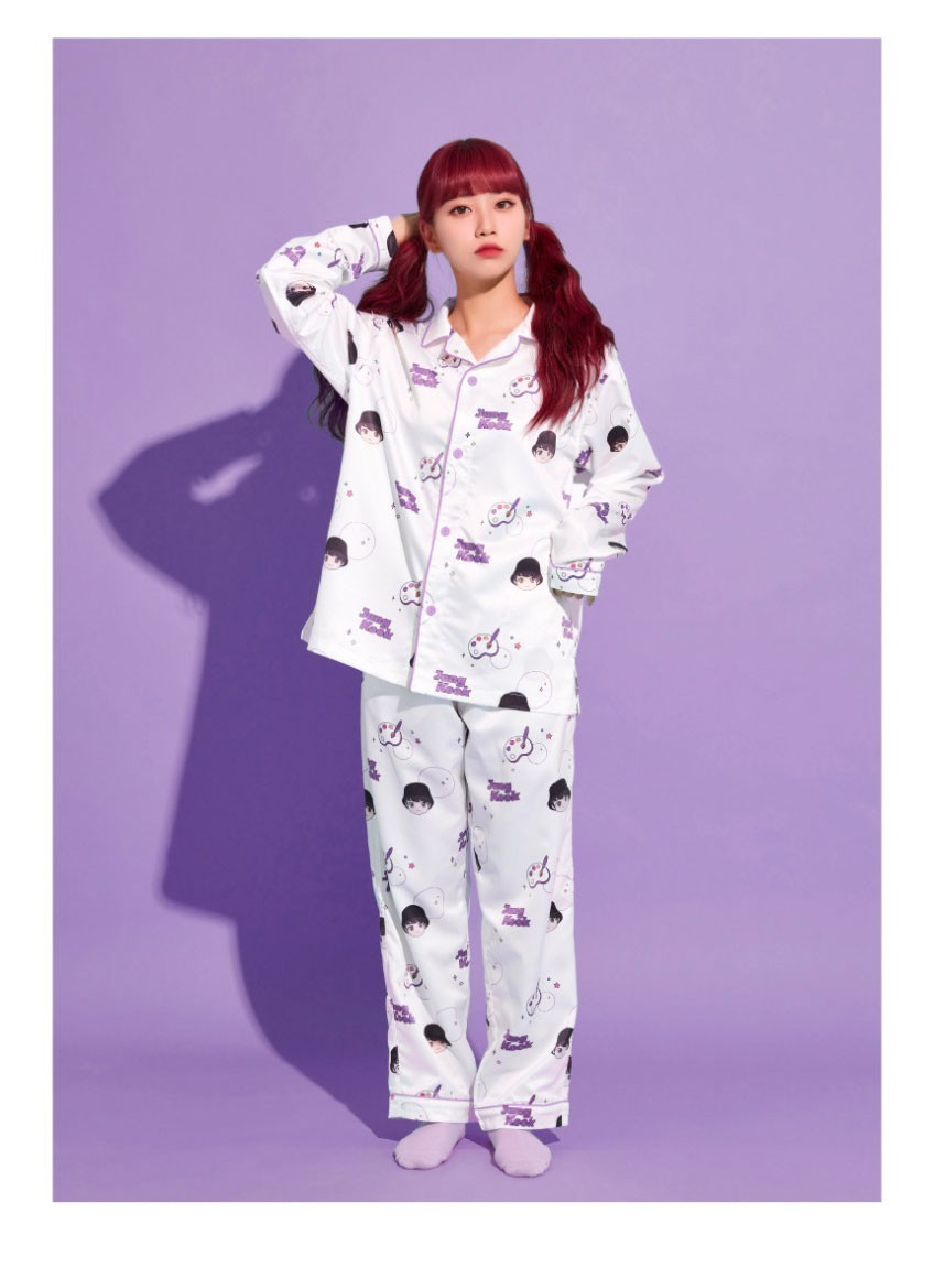 New Official BTS TINYTAN Big Face JK Jung Kook Pajama Set – Size 2
