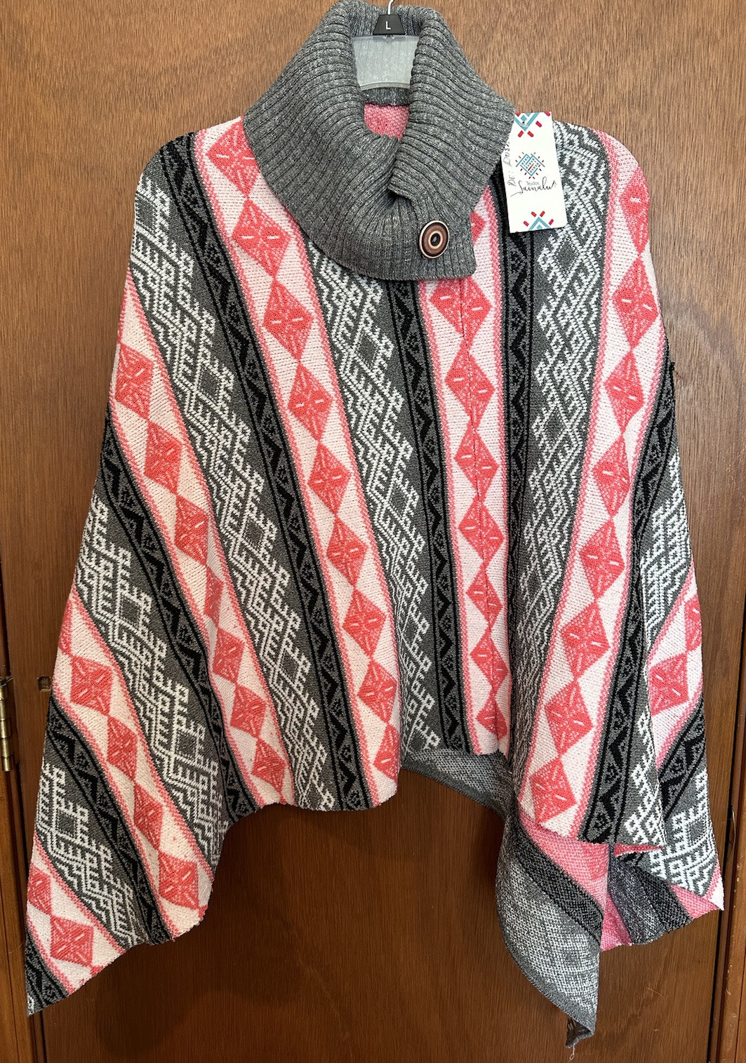 Tejidos Samalu Columbian Acrylic Poncho NWT