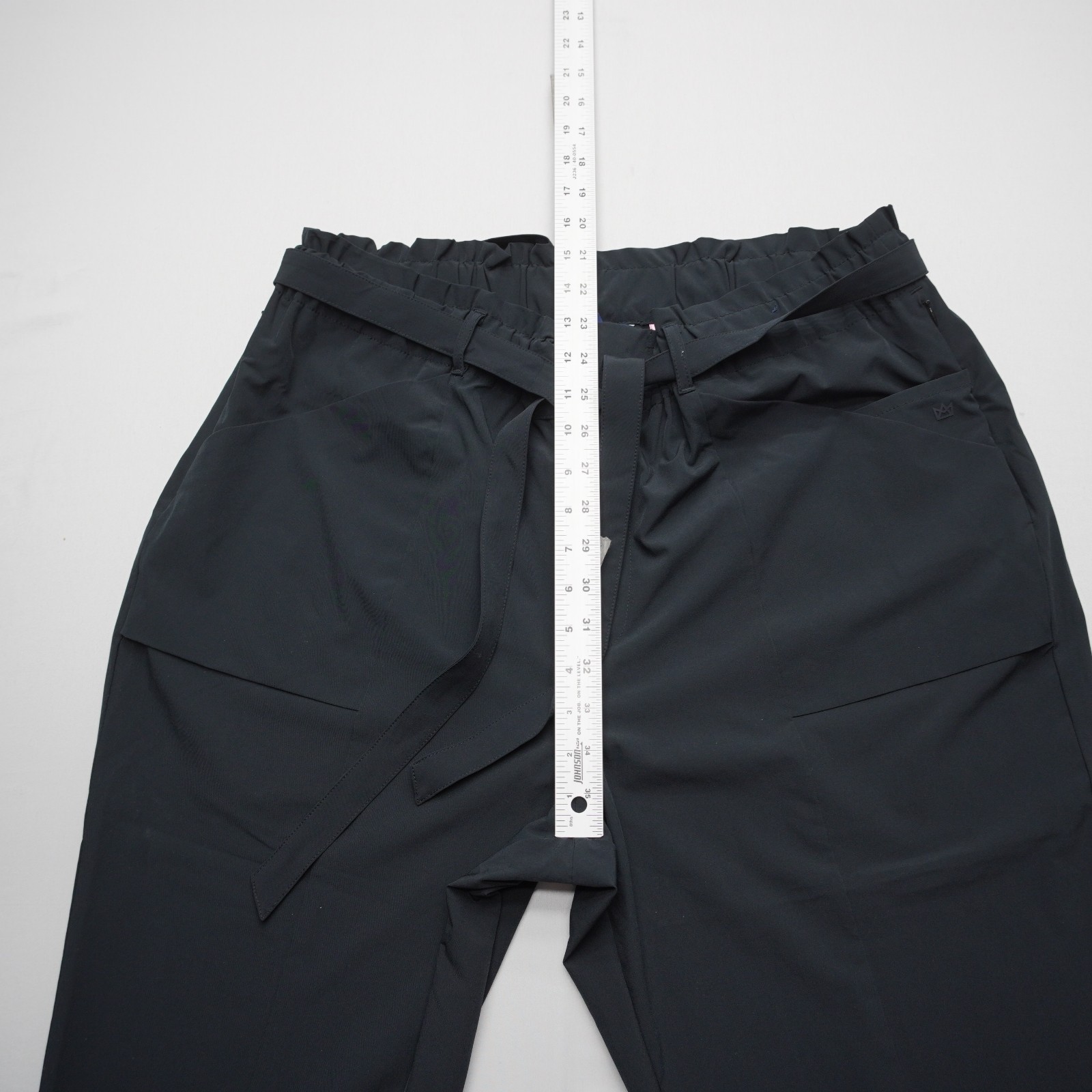 Modern Ambition Womens Performance Pants Size XL High Rise Stretch Tie Waist