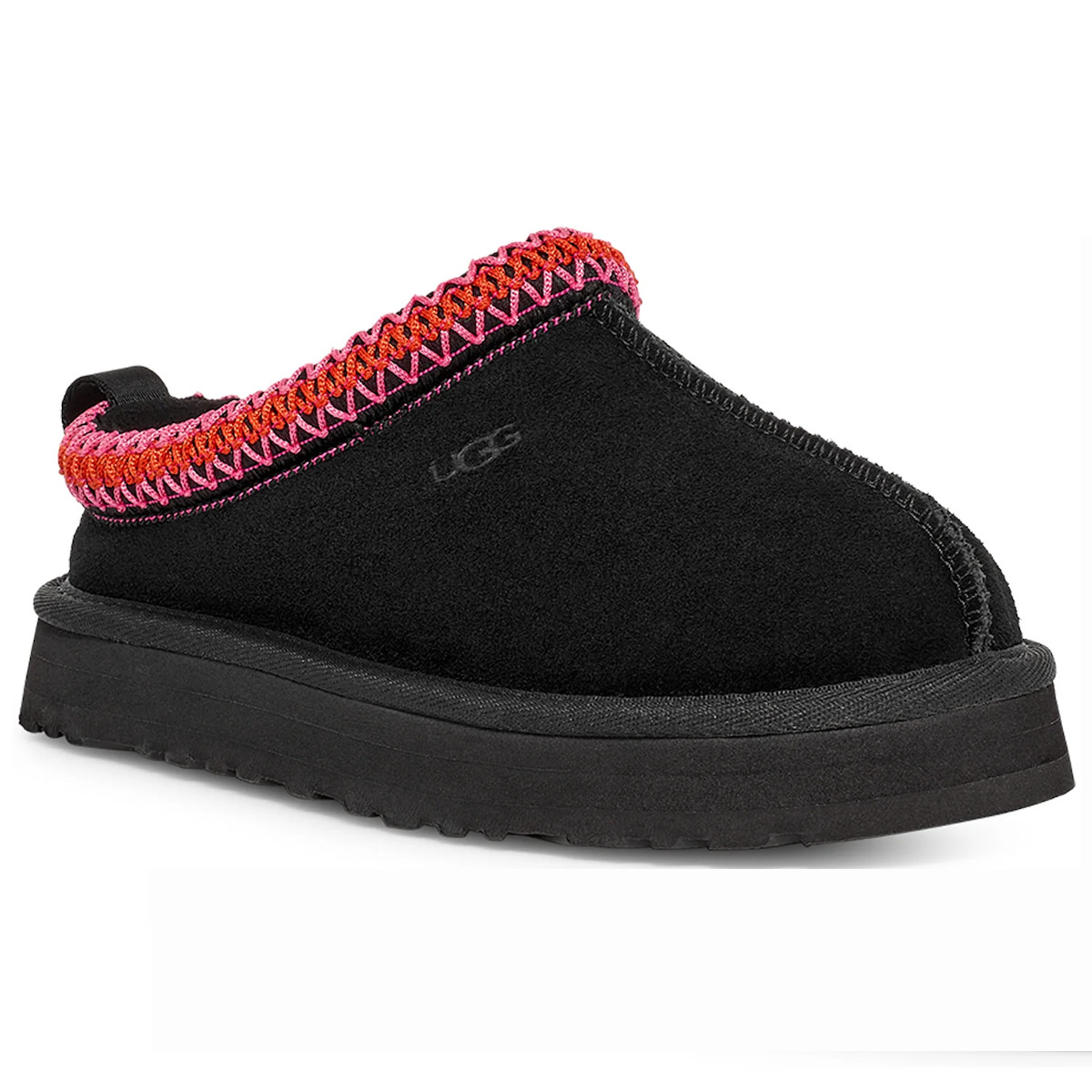 UGG Tazz Slipper Clog for Kids in Black Multi and Many Sizes 1143776K