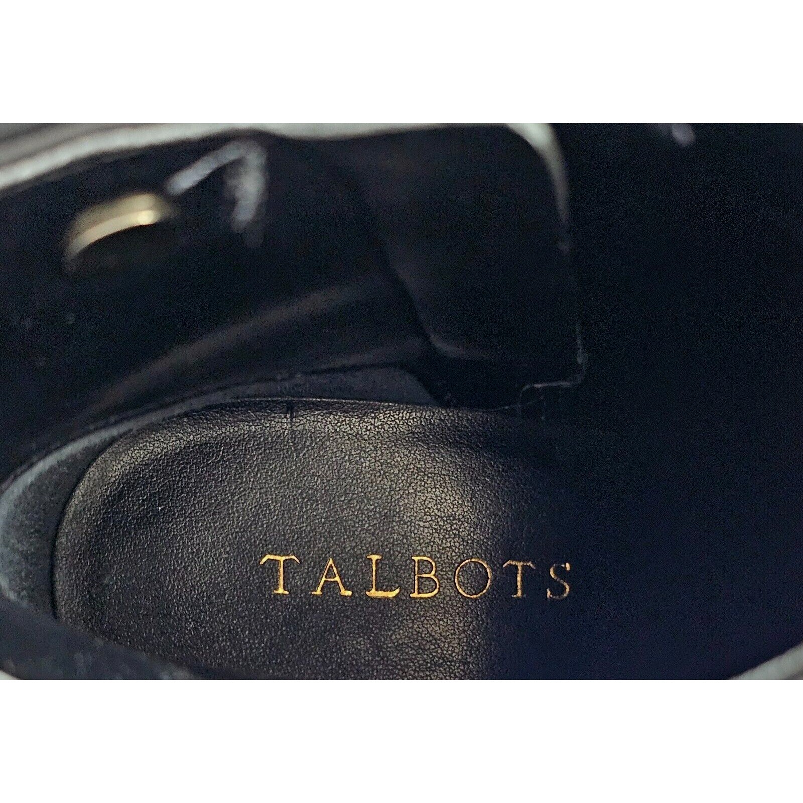 Talbots Classic Leopard Dakota Booties Ankle Boots Genuine Leather Size 7M