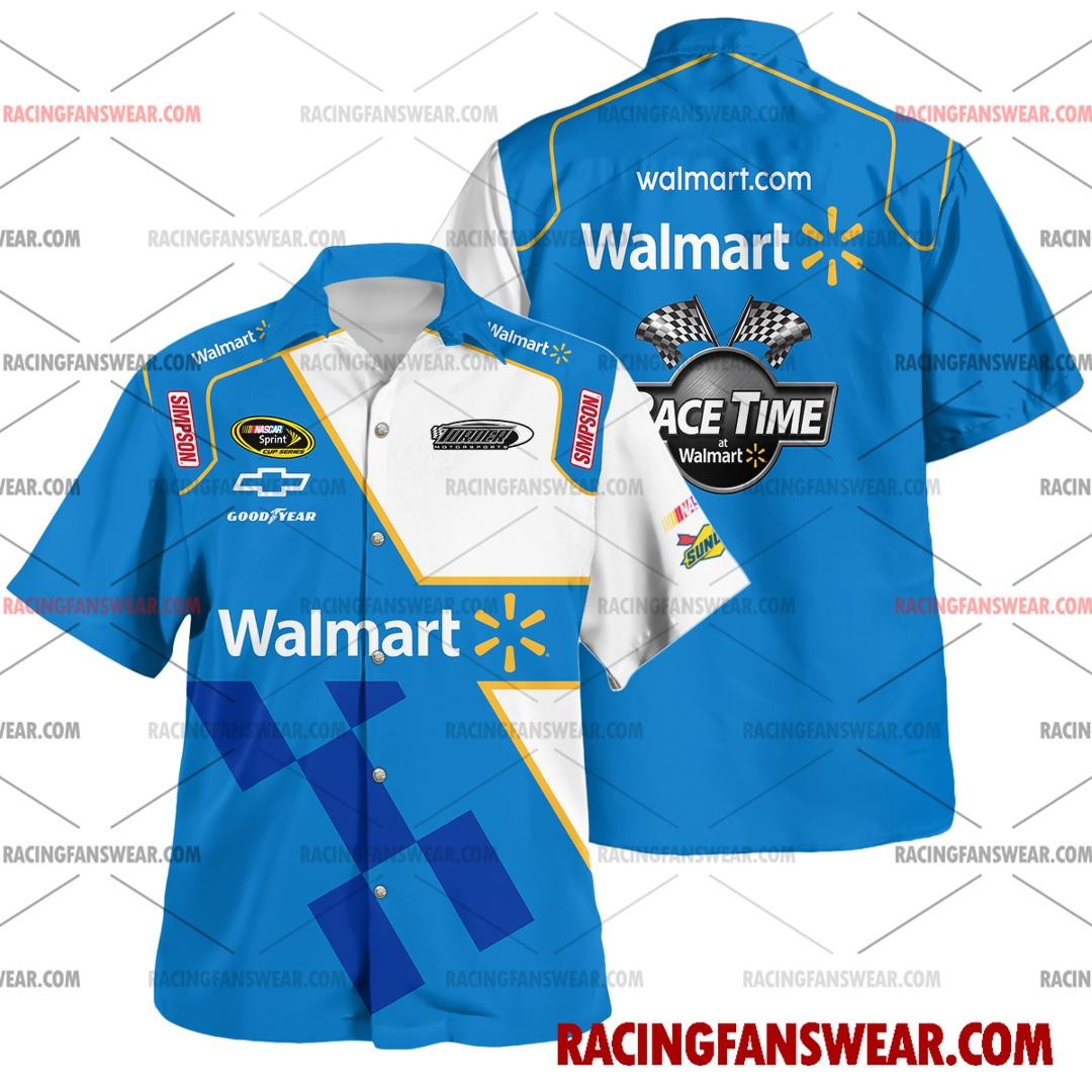 Bill Elliott Nascar Racing 2012 Hawaiian Shirts