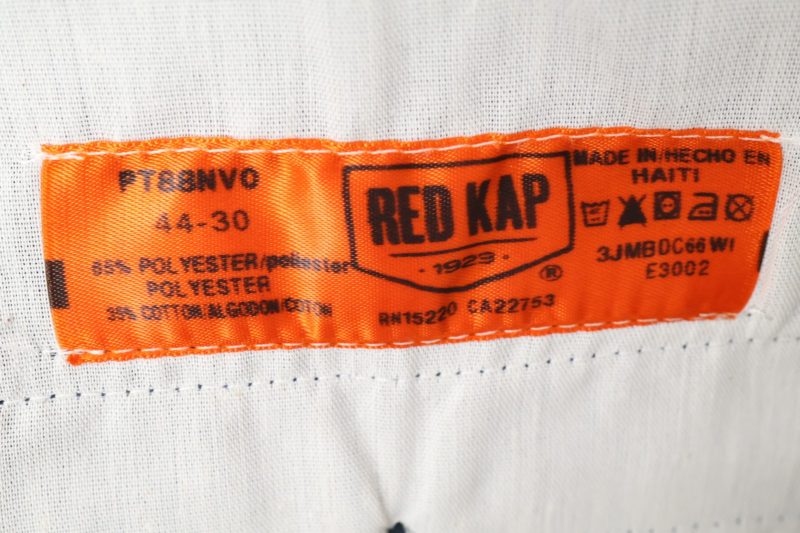 Red Kap PT88NV0 Navy Cargo Work Pants Mens 44×30 Workwear Industrial
