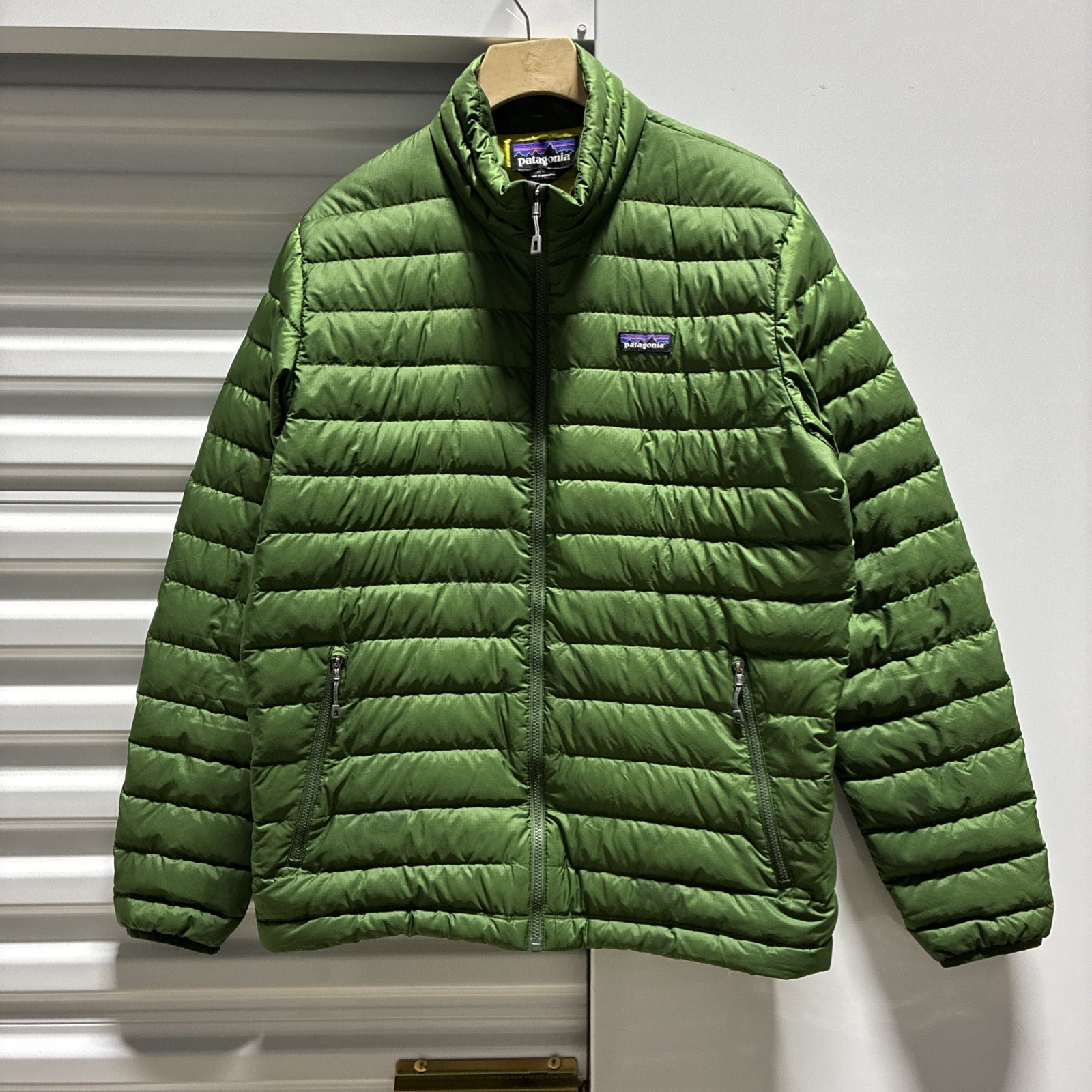 Patagonia Down Sweater Jacket Insulated Mens Green Nano Puff Puffer (SEE PICS)