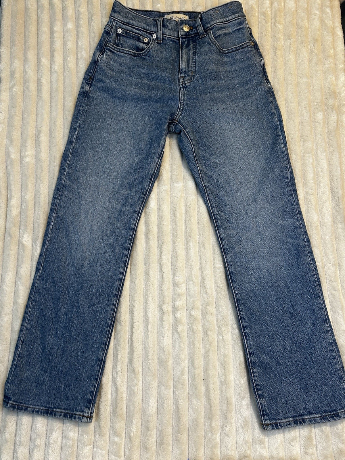 Madewell Women’s Blue Jeans 90s Straight Size 25p