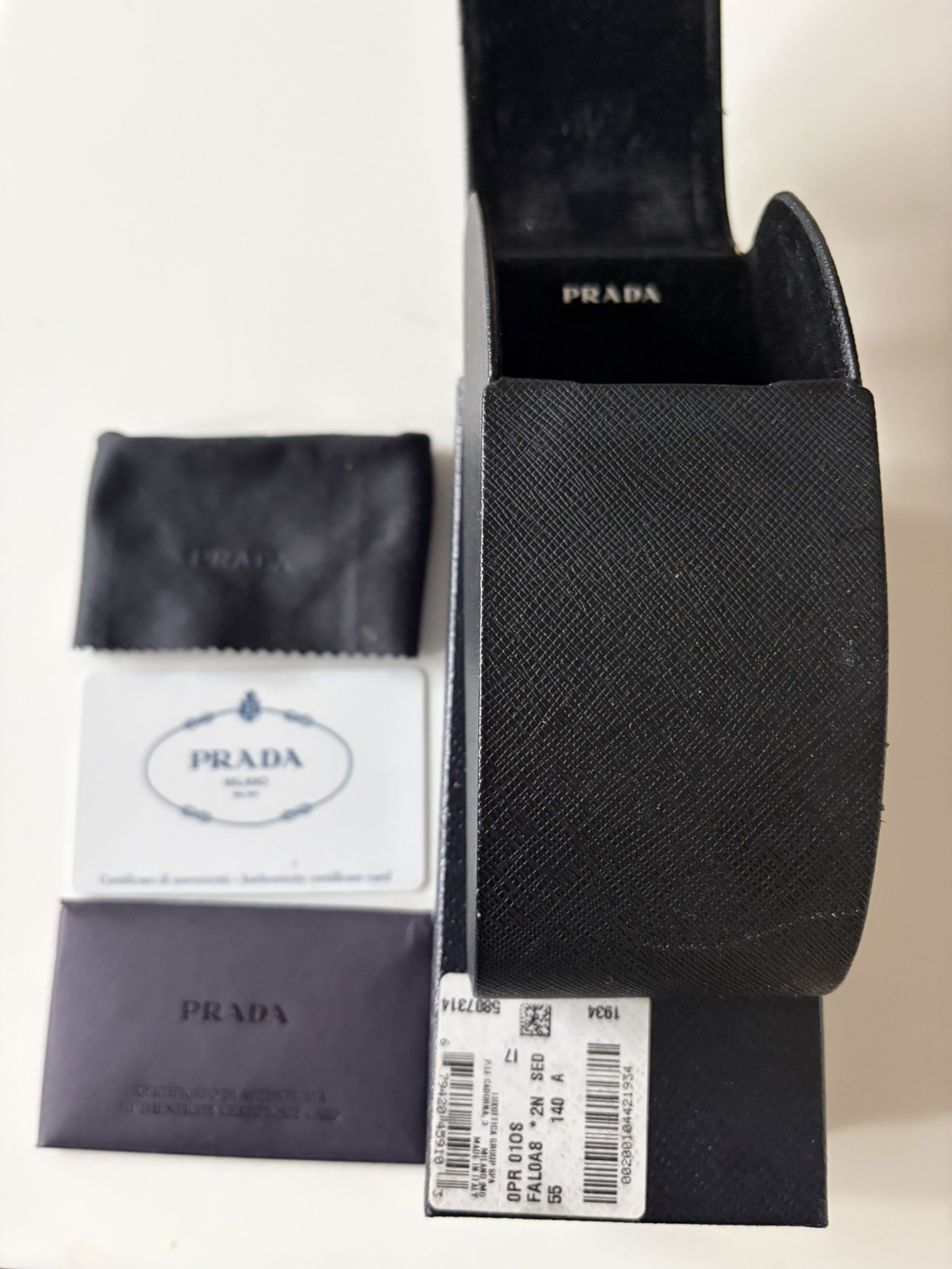 Prada Oversized Square Sunglasses Women Tortoiseshell w/ Box