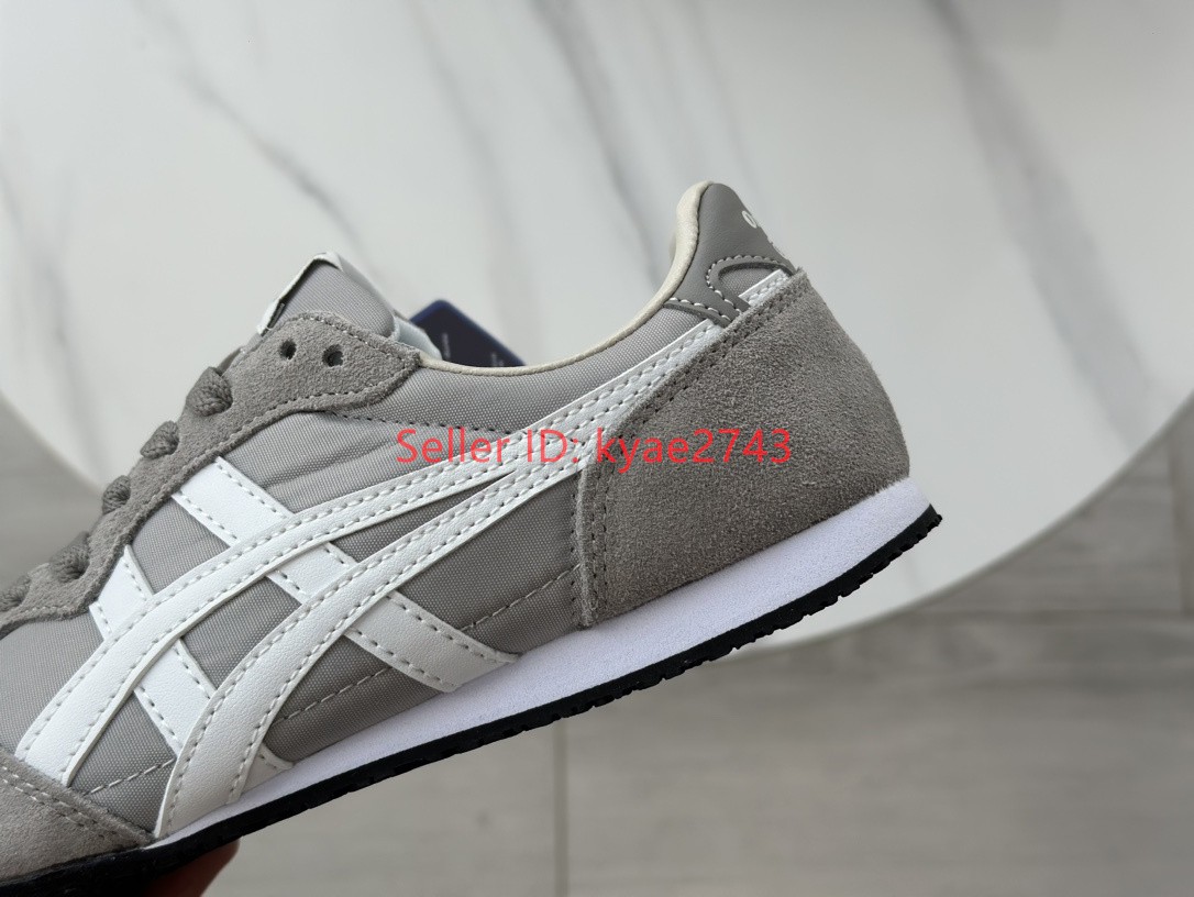 NEW Onitsuka Tiger SERRANO Mens Womens Sneakers Gray/White 1183B400-22