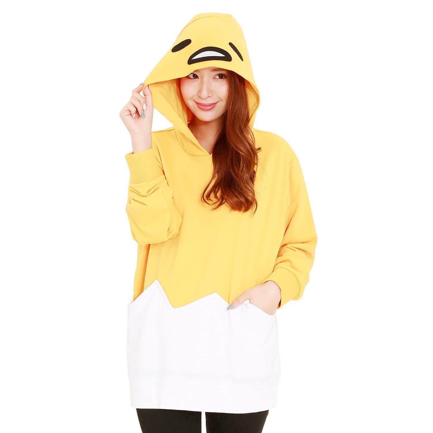 SAZAC Kigurumi Hoodie Adult Gudetama