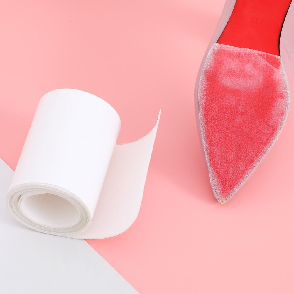 Durable Eva Sole Protector Stickers Non Slip Adhesive Shoe Bottom Pads White