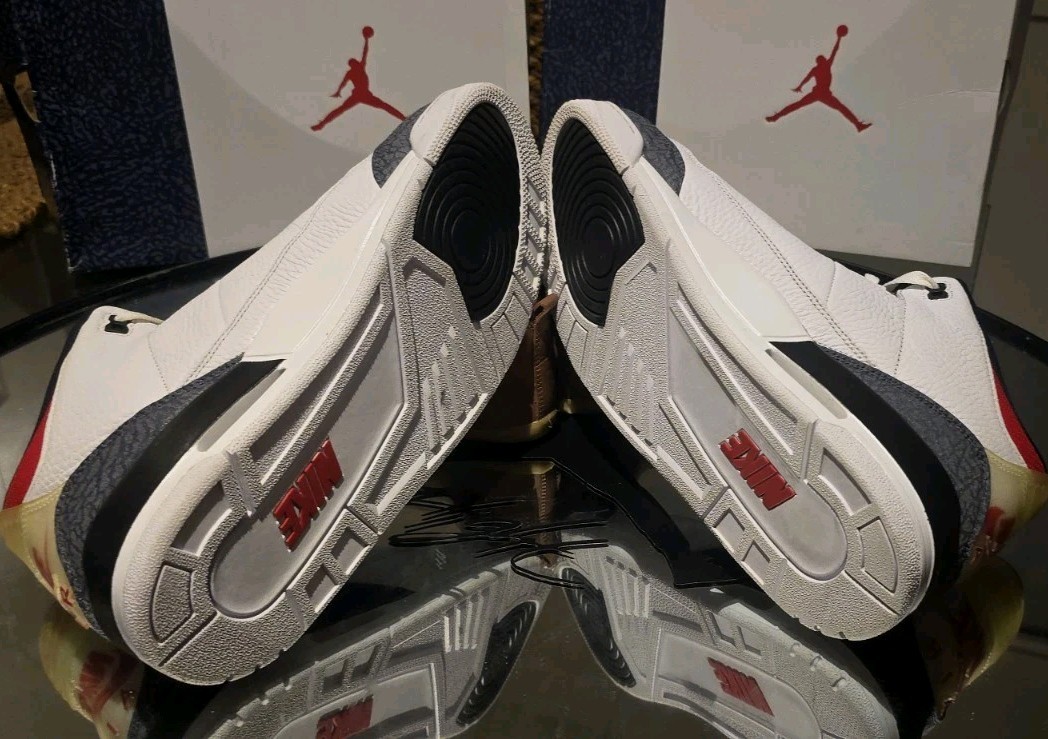 Nike Air Jordan 3 Retro SE Fire Red Denim CZ6431-100 US 15 Rare Excellent OG Box