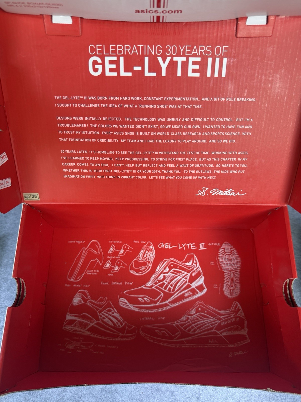 ASICS GEL-LYTE III OG Tokyo / “Barcode” (30th Anniversary) – 11M *BRAND NEW*
