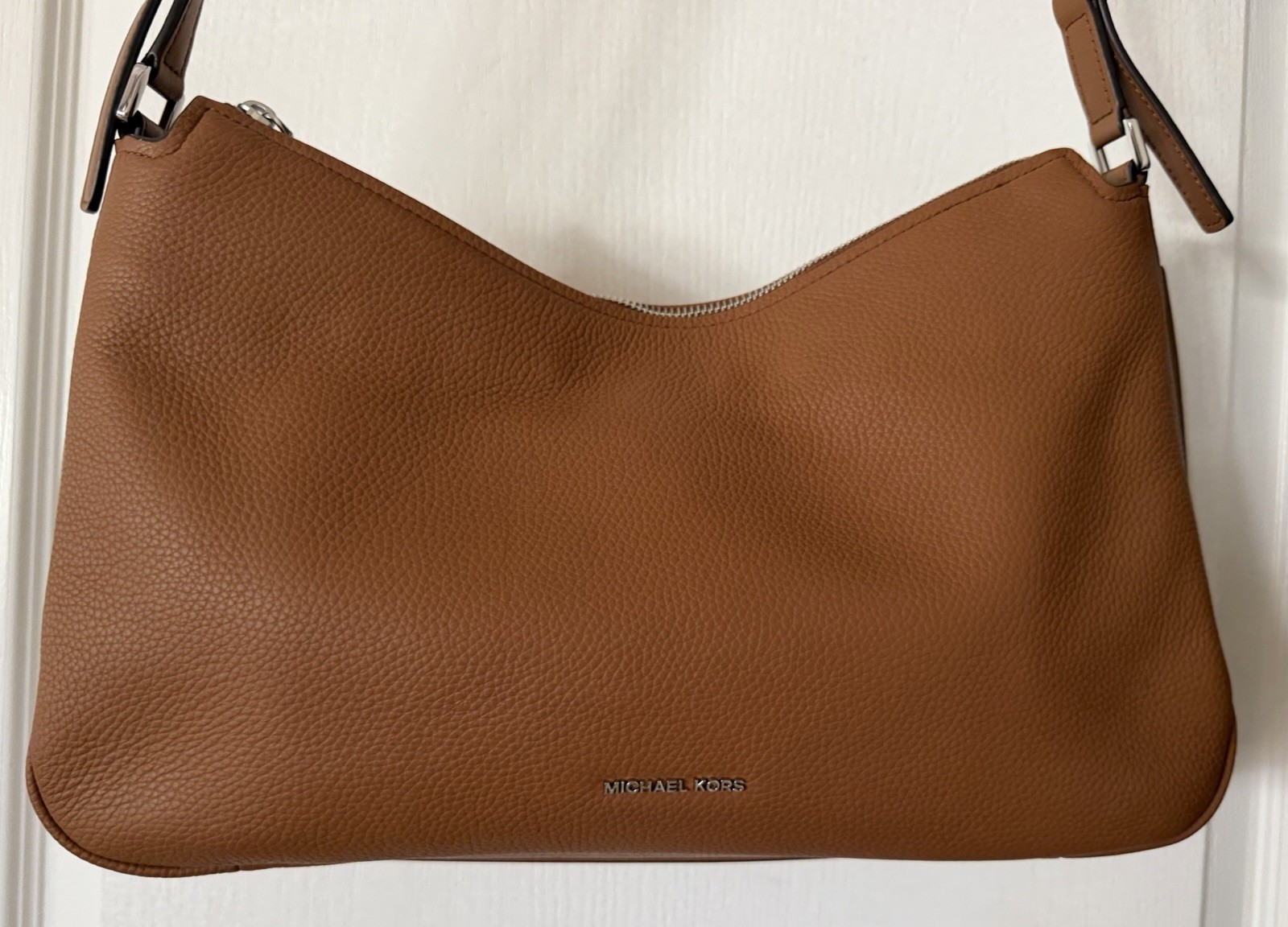 Michael Kors Medium Nolita Luggage Leather Shoulder Bag