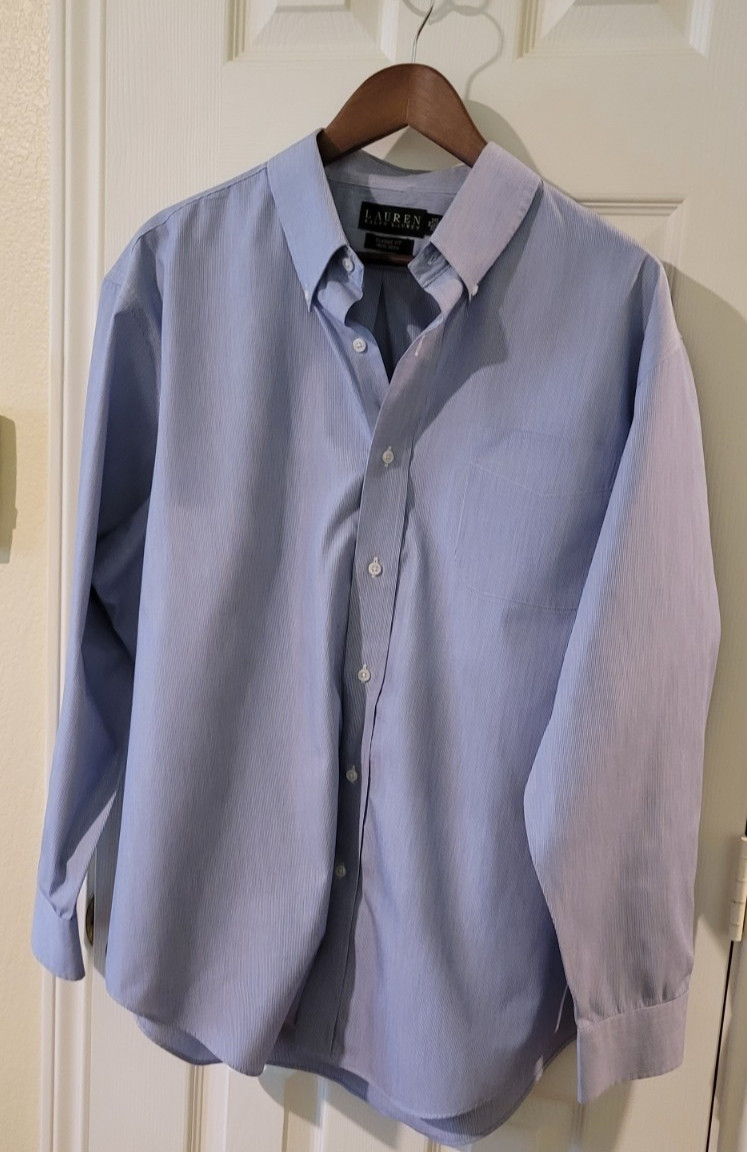 Lauren Ralph Lauren Men’s Classic Fit Non-Iron Dress Shirt