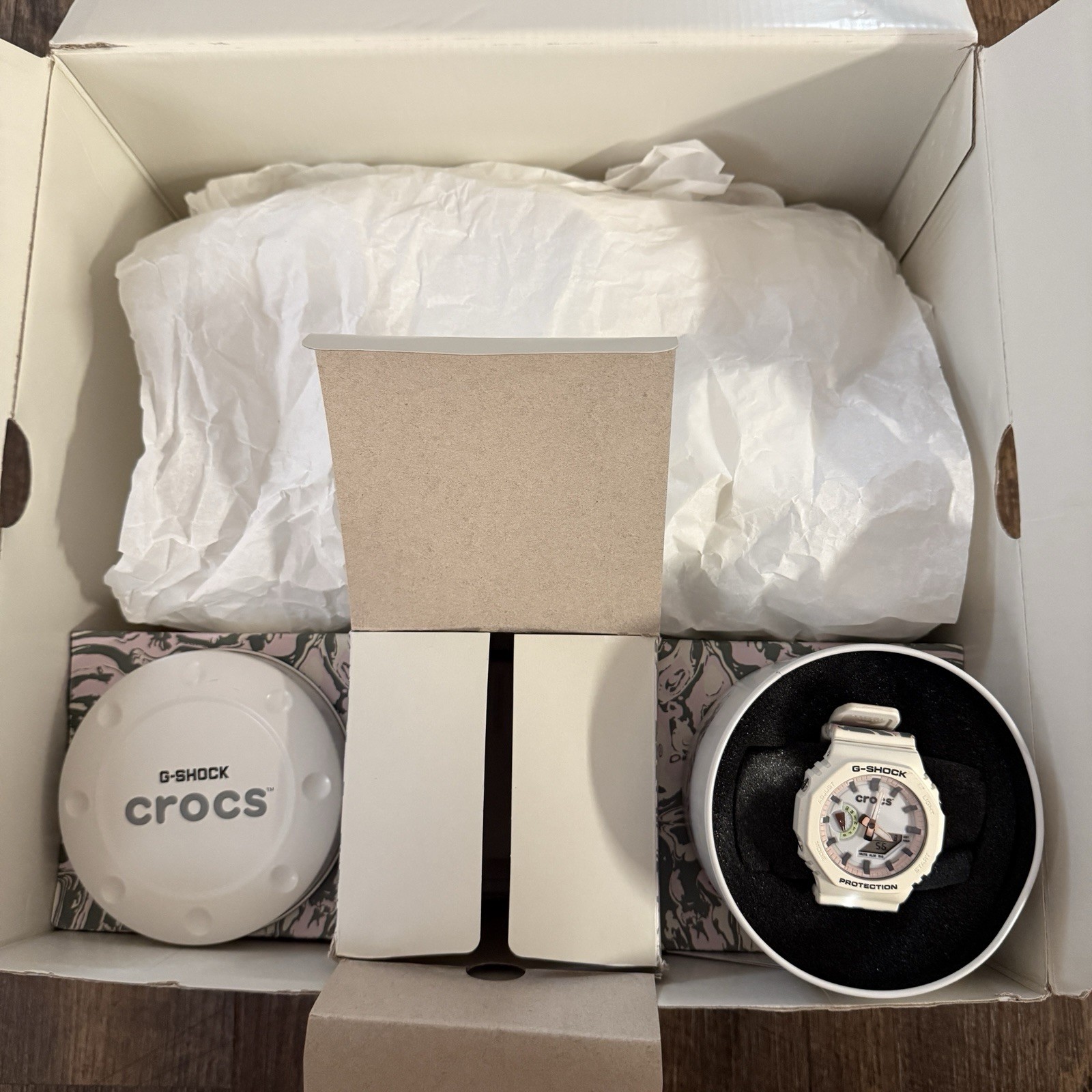 Crocs x G-SHOCK Echo Wave M4 W6 GA2100CROCS25-7 Watch Limited Edition Box