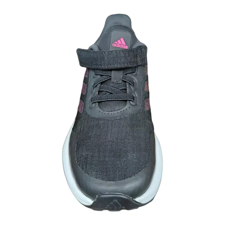 Adidas KIDS EQ21 Run Black Pulse Aqua Running Athletic Shoes – Size 13 K