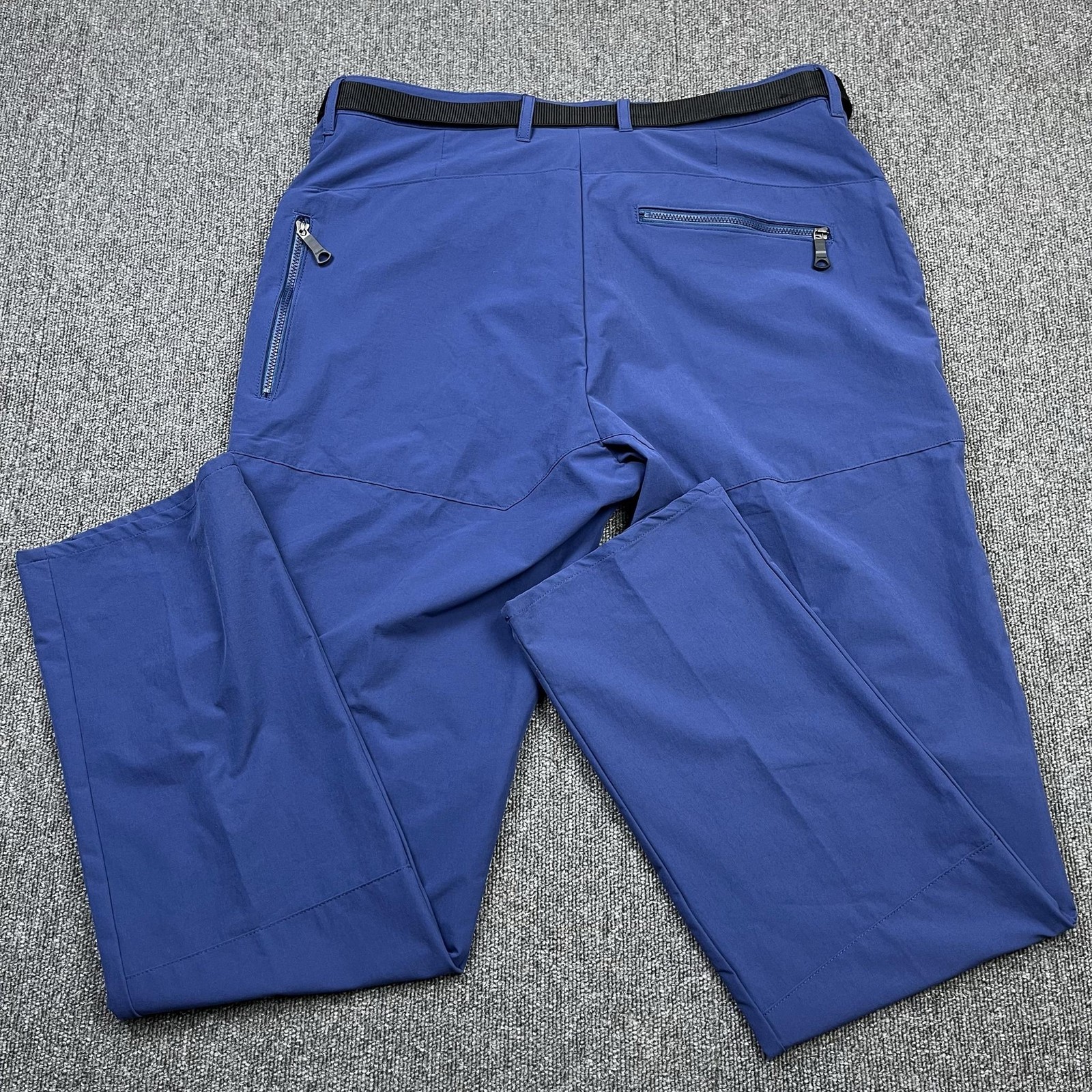Rohan Trousers Mens W34 L31 Blue Stretch Bags Hiking Walking Travel UPF 40+