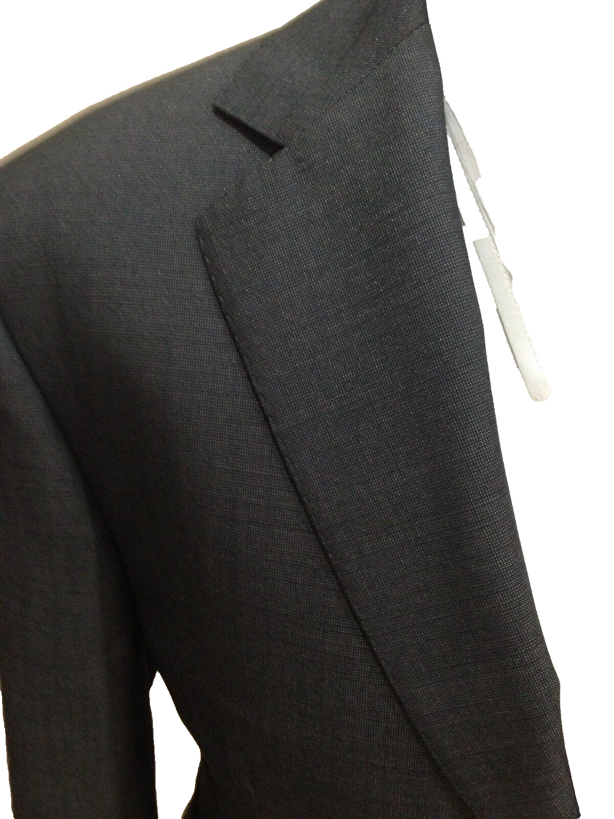 Men’s Dark Gray Fresco Wool Drop7 Suit Jacket 46 48 50 52 54 56 58