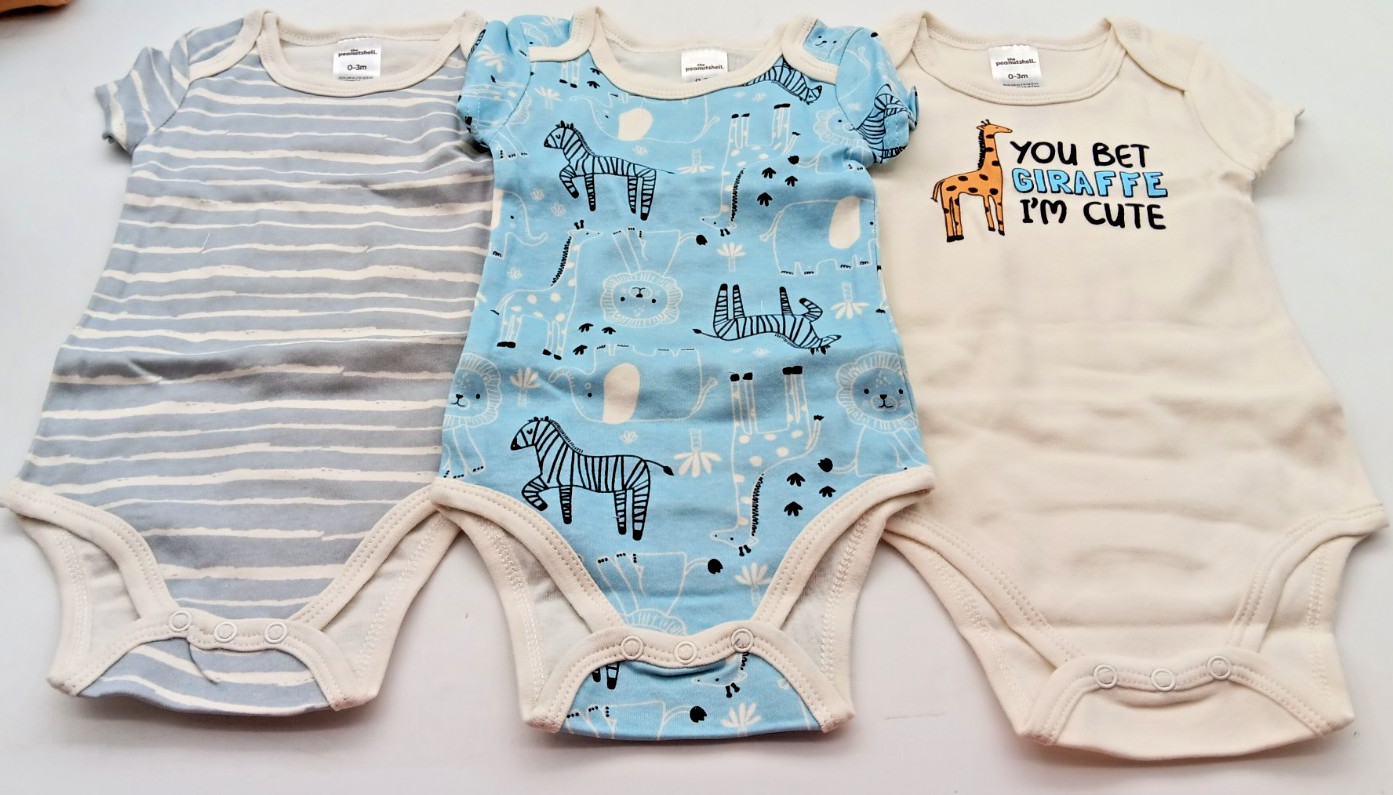 THE PEANUTSHELL | 0-3m | BABY LAYETTE GIFT SET | 30 PIECES | Neutral