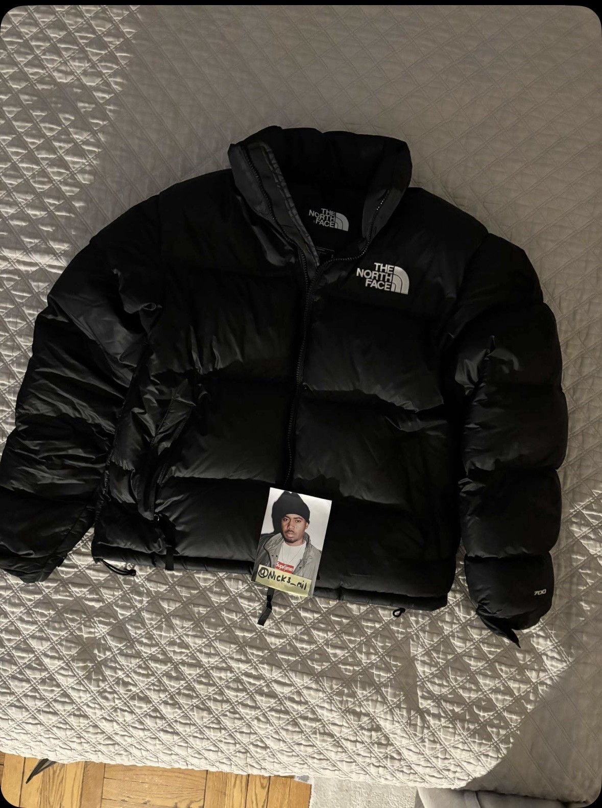 The North Face Men’s 1996 Retro Nuptse 700 Puffer Jacket Black Size Medium