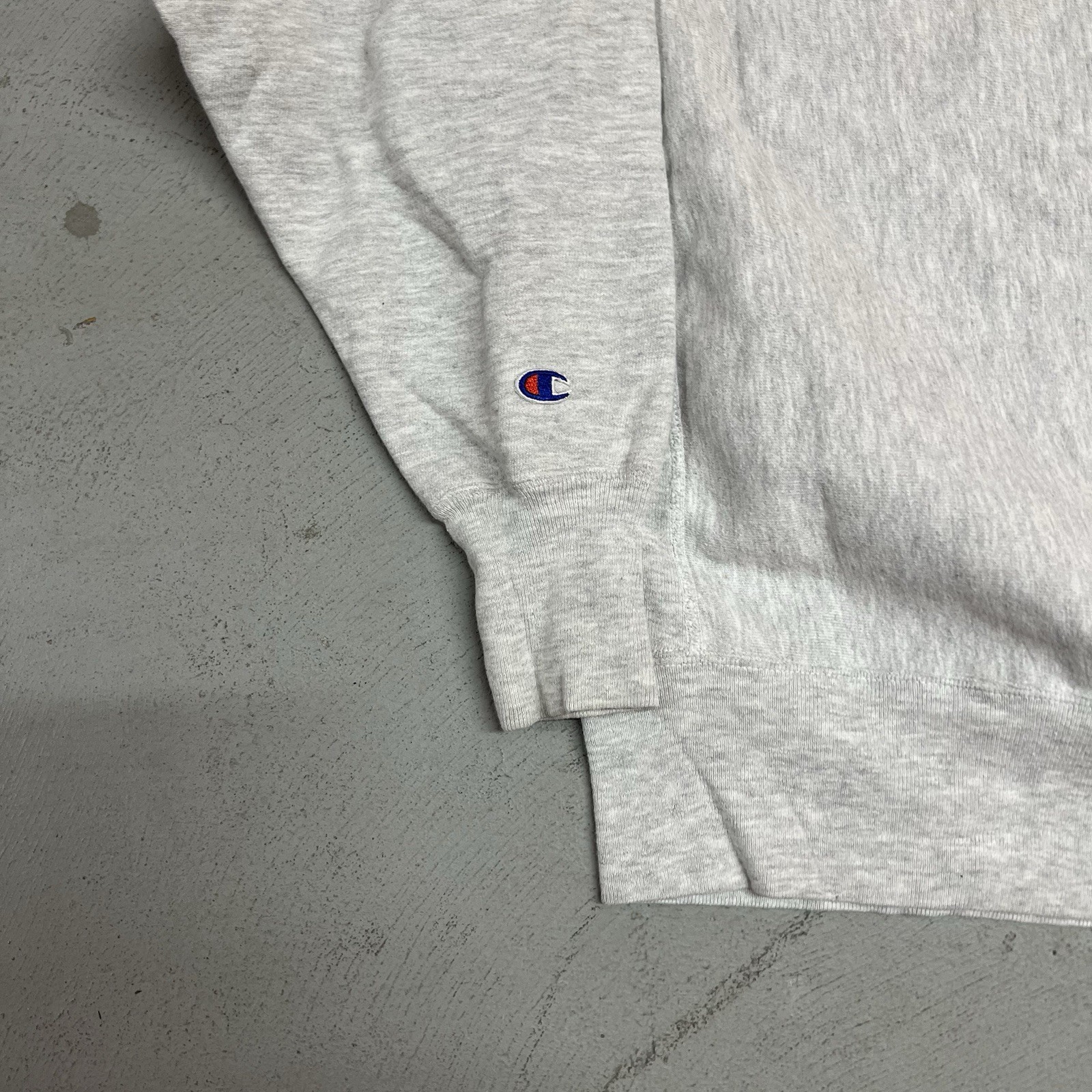 Vintage 90s Champion Reverse Weave PEDDIE The School Crewneck Sweatshirt Sz XL