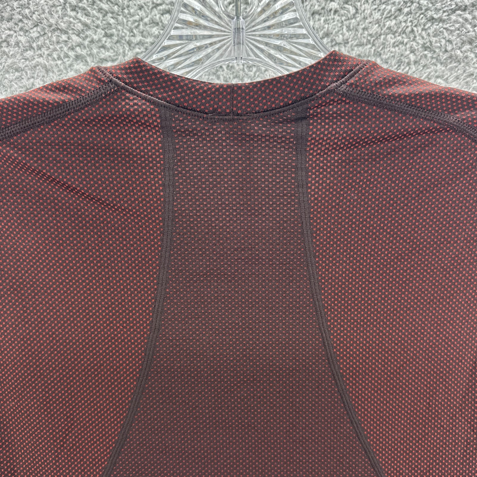 Lululemon Shirt Mens Small S Red Gym Metal Vent Tech 2.0 Short Sleeve Shirt