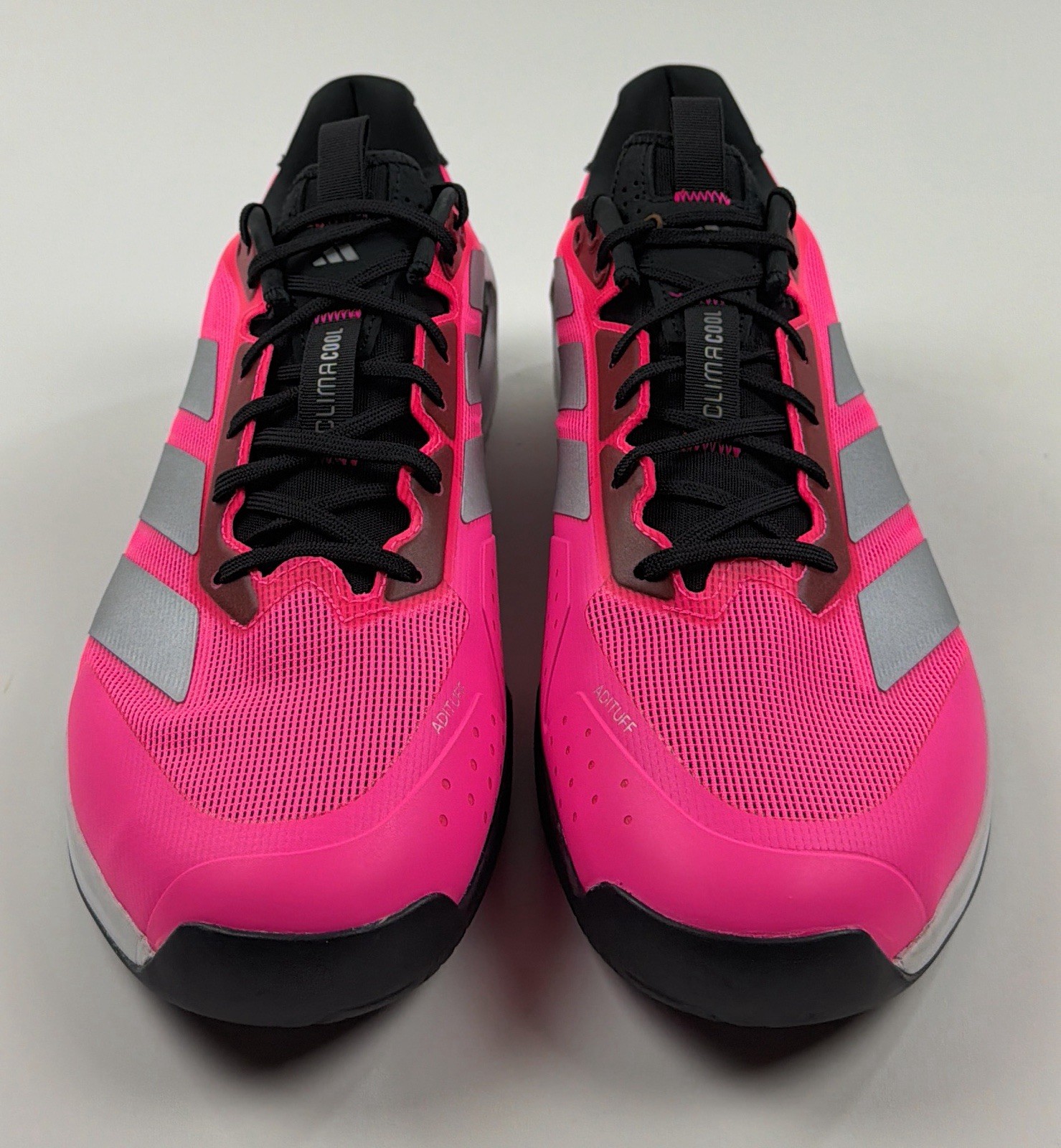 Adidas Adizero Ubersonic 5 Mens Size 14 Pink Hard Court Tennis Shoes JQ2901