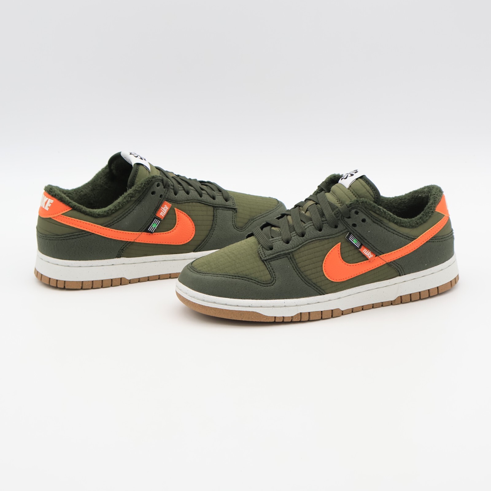 DD3358-300 Nike Dunk Low Retro Toasty Next Nature Sequoia Olive Green (Men’s)