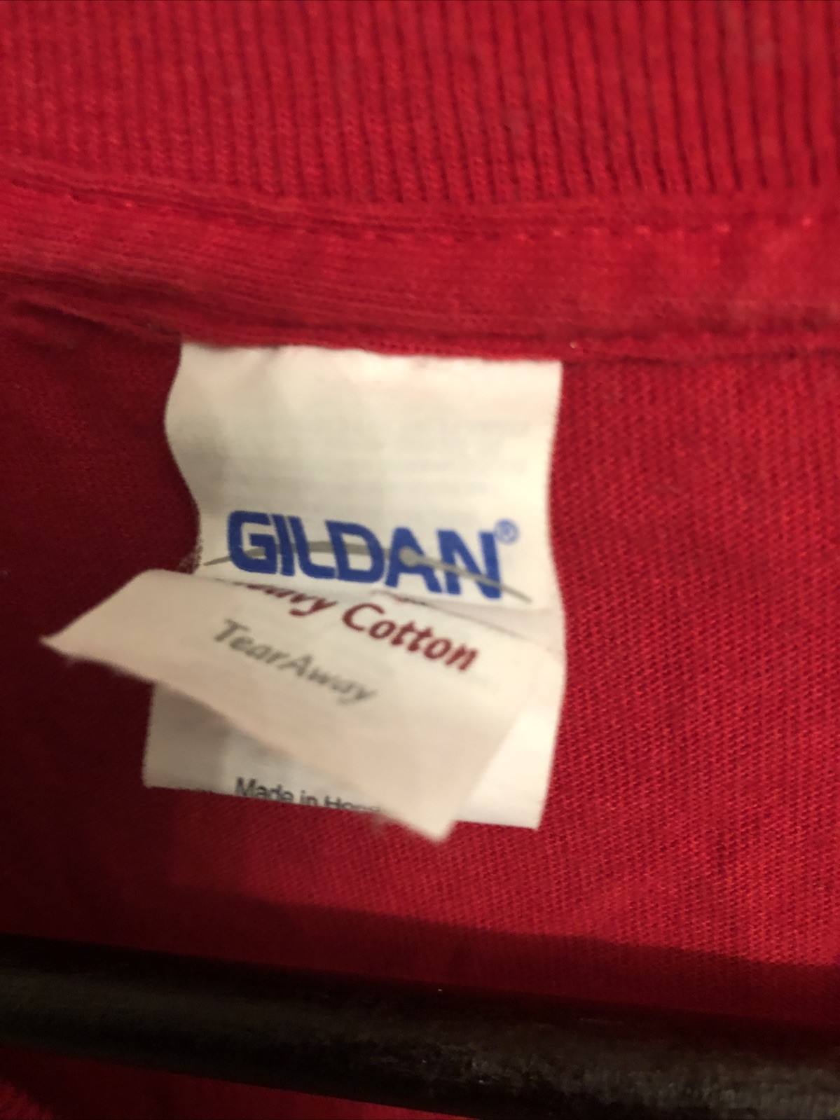 VTG Style Gildan Panama ‘The Crossroads Of The World’ Red Tee. Mens Large Cotton