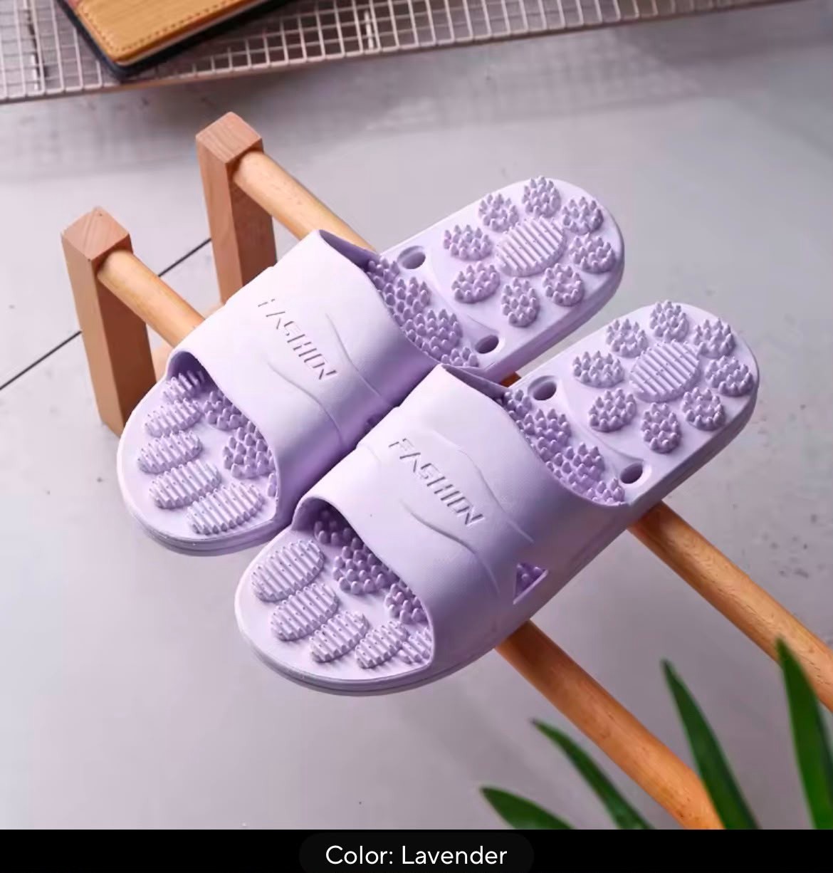 Spa Slippers Indoor Home Non-Slip Quick Dry Massage Shower Shoes Best Quality