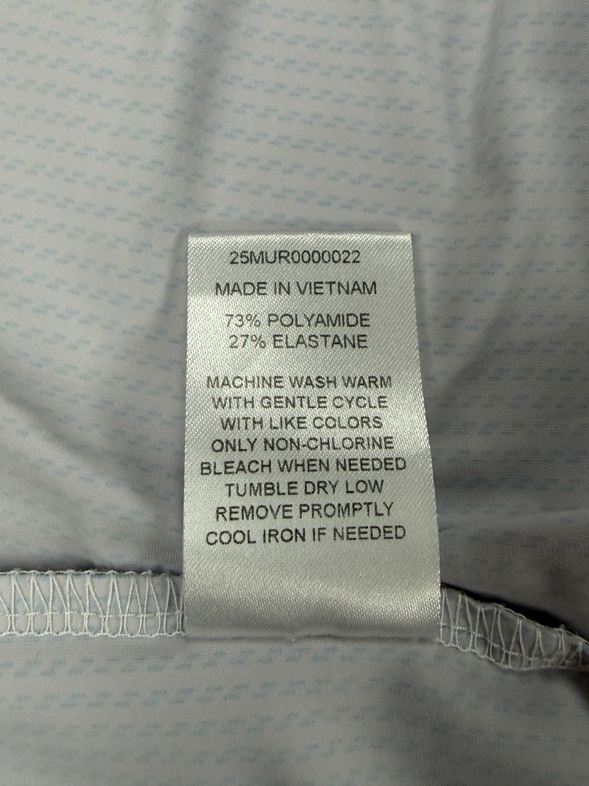 Murano Shirt Men’s L Blue Check Slim Fit Perf Stretch Long Sleeve GOAT monogram