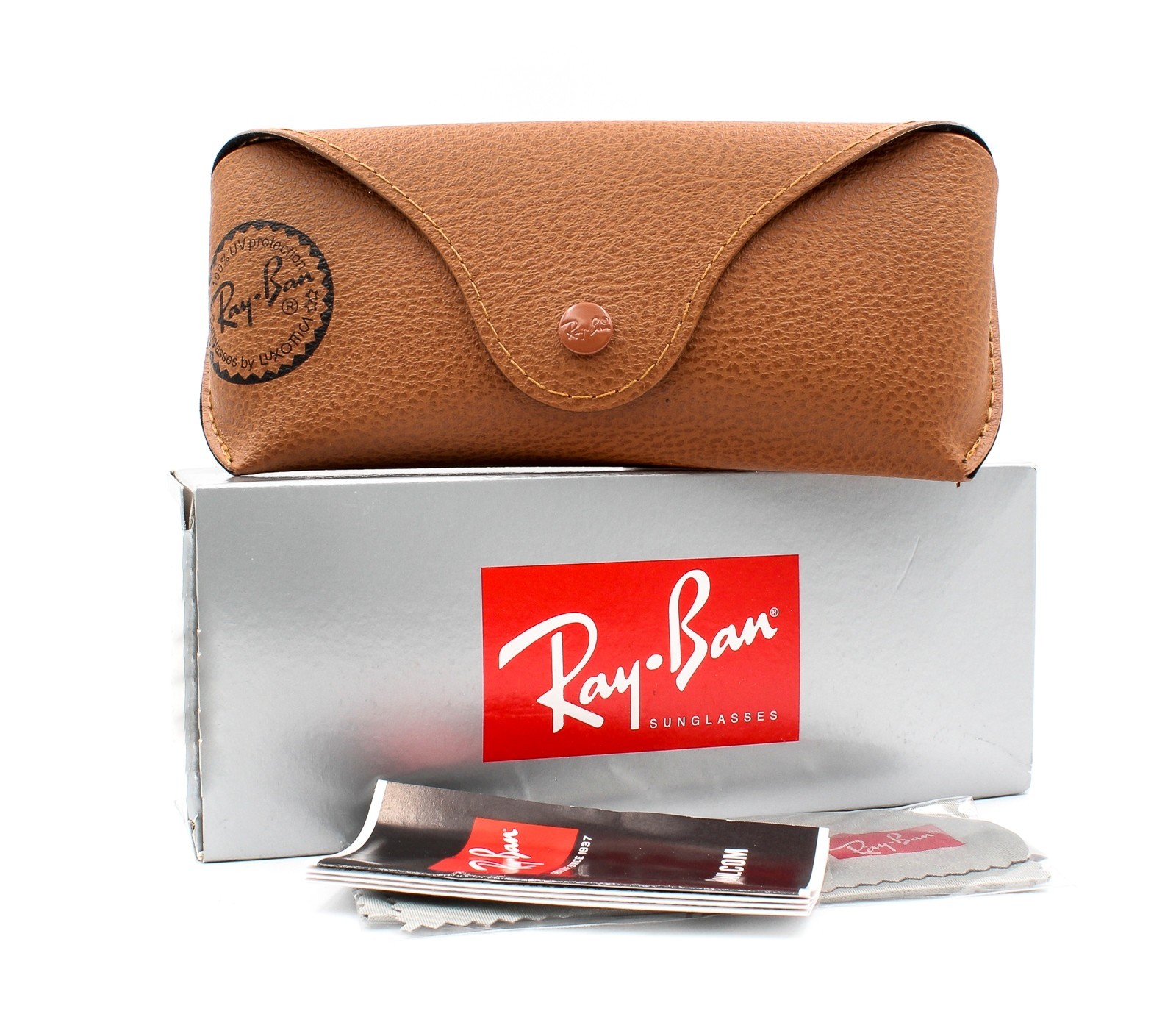 Ray-Ban Sunglasses RB 4306 710/83 Polished Brown Havana Polarized with Case