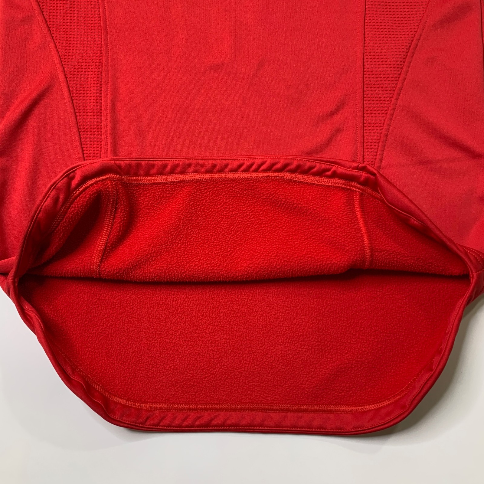 Majestic Sweatshirt Mens Small Red Therma Base Batting Practice Warm Up Pullover