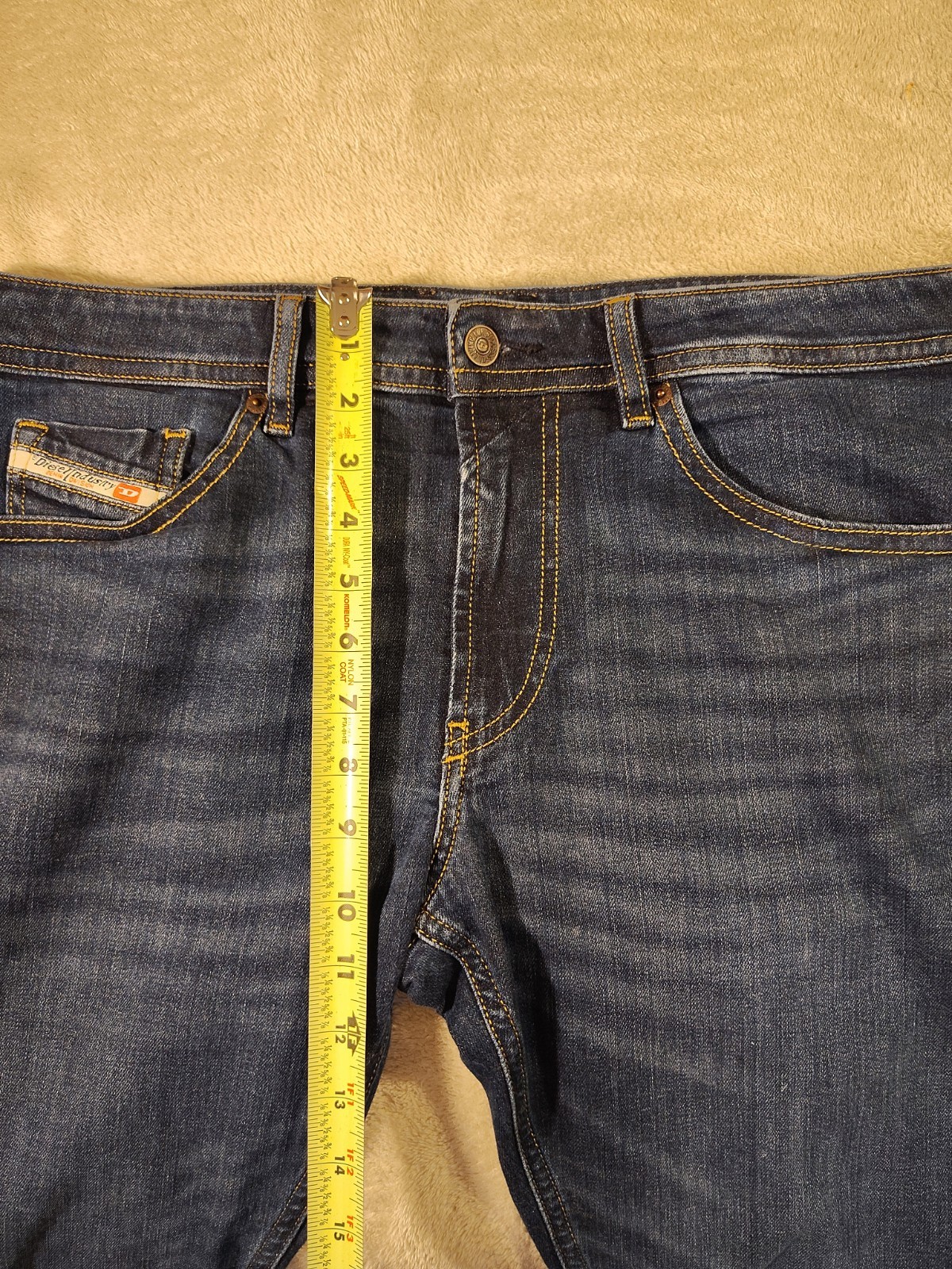 Diesel THOMMER-R Men’s W34 L31 RM065 Slim Fit Blue Stretch Flex Denim Jeans Dark