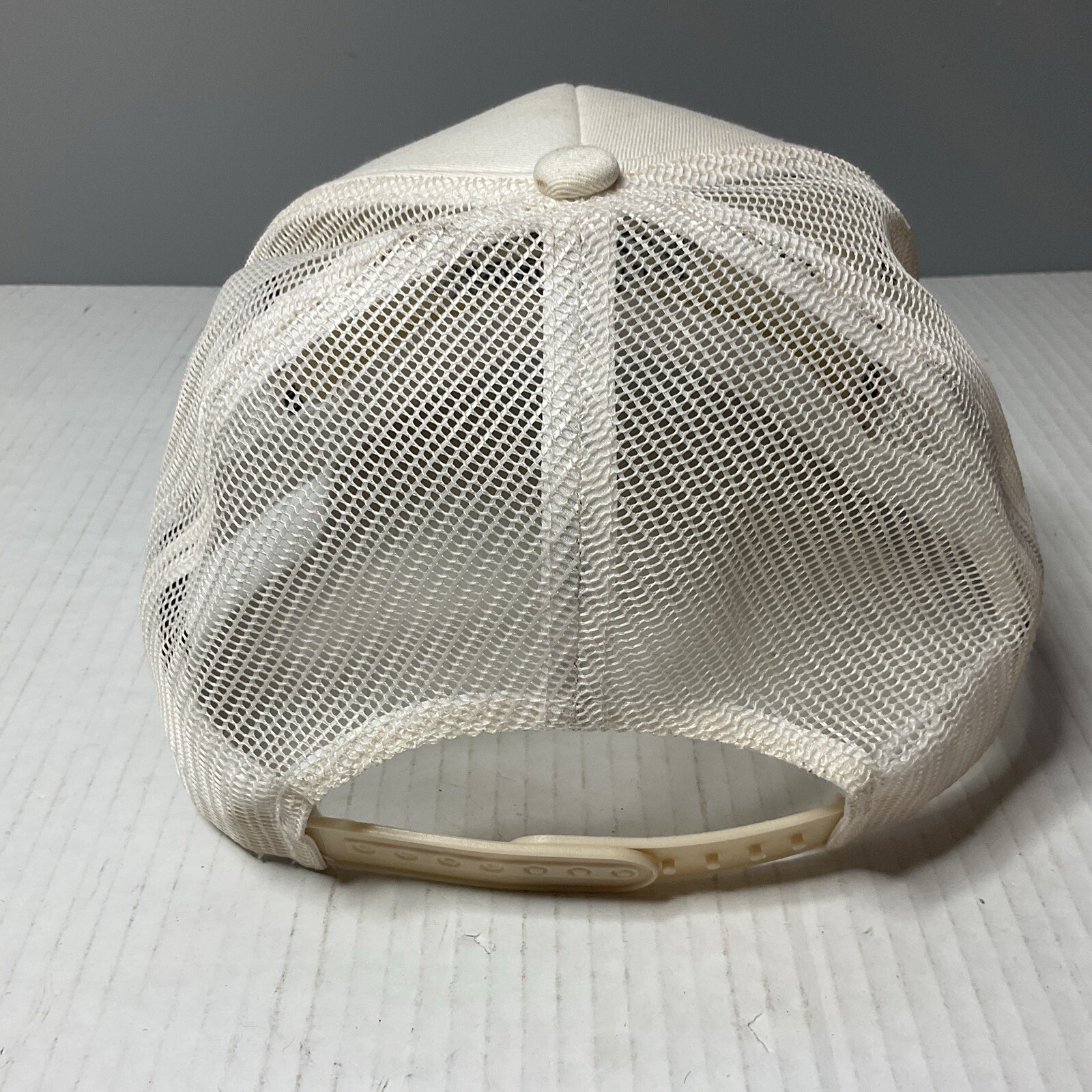 Muka White Snap Back Trucker Hat Anti Social Butterfly Hat