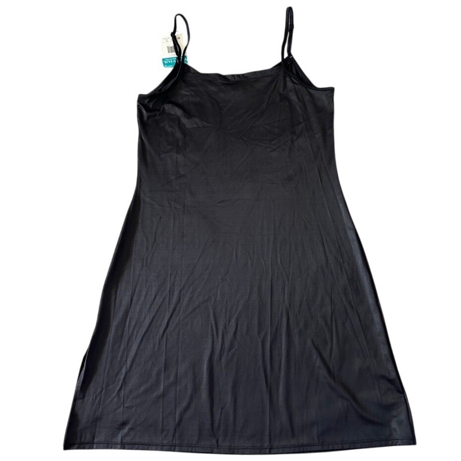 Vanity Fair Radiant Collection Slip Womens Size Small Black