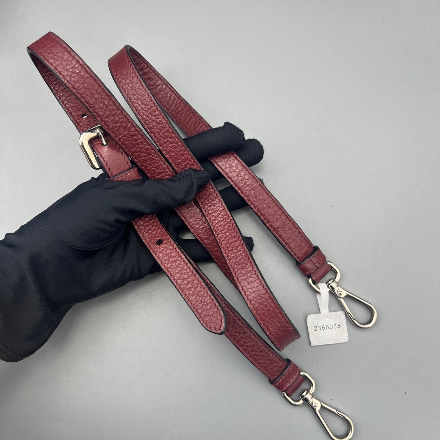 Prada Pre-Owned Authentic Tote Burgundy 28*22*11cm Free Tracked Shipping