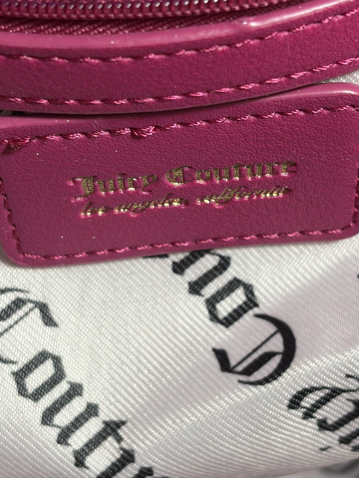 Juicy Couture Sweet Tea Party Tote Bag Pink Clay