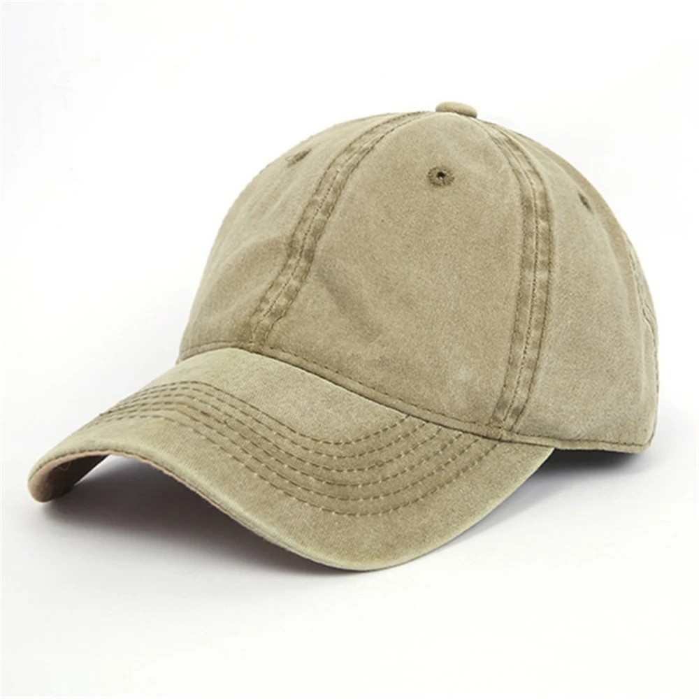Unisex Vintage Baseball Cap – Adjustable Cotton Dad Hat for Men & Women