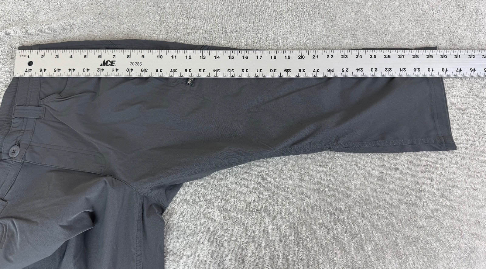 Eddie Bauer Rainier Capri Pants Size 10 Dark Smoke Gorpcore Outdoors Hiking
