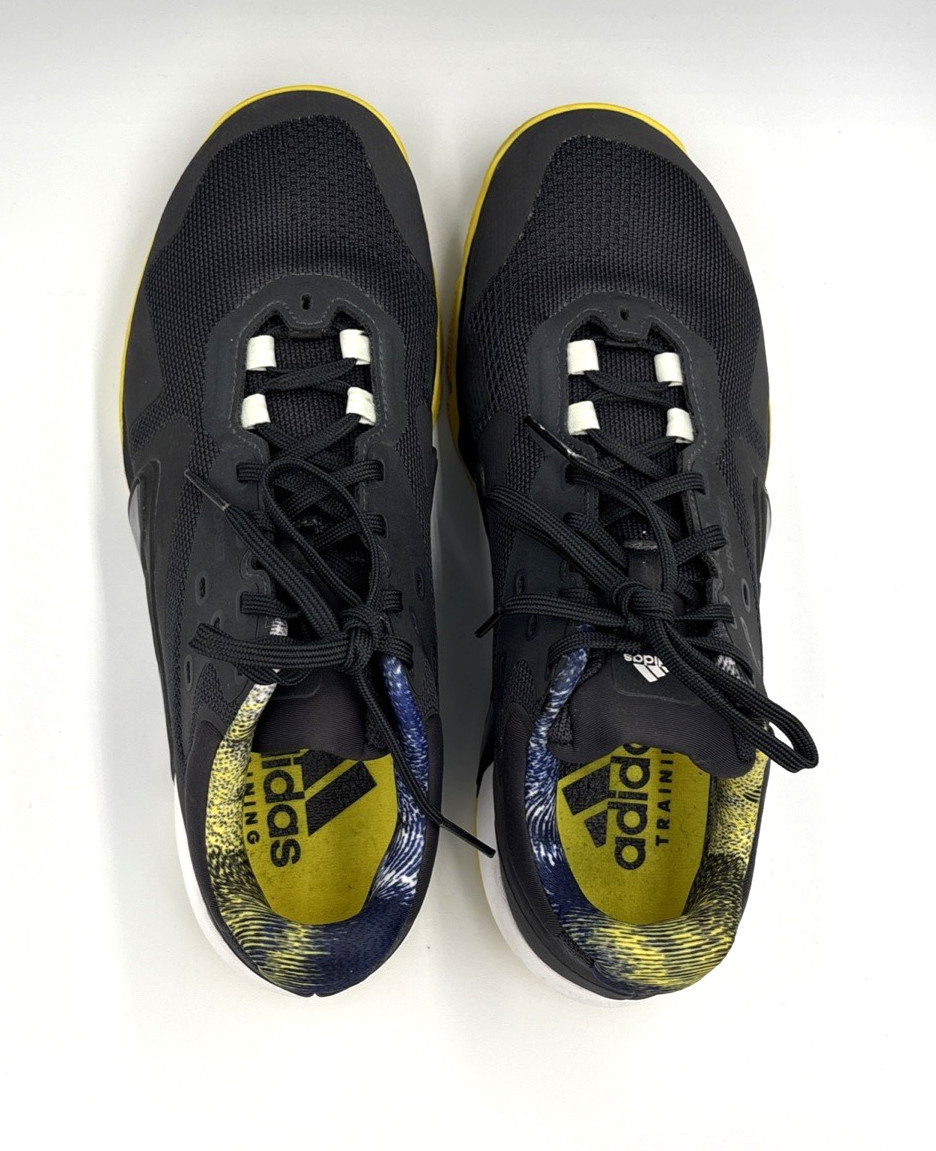 adidas Dropset Trainer GW3903 Carbon Beam Yellow Mens Size 10 Gym Training Shoes