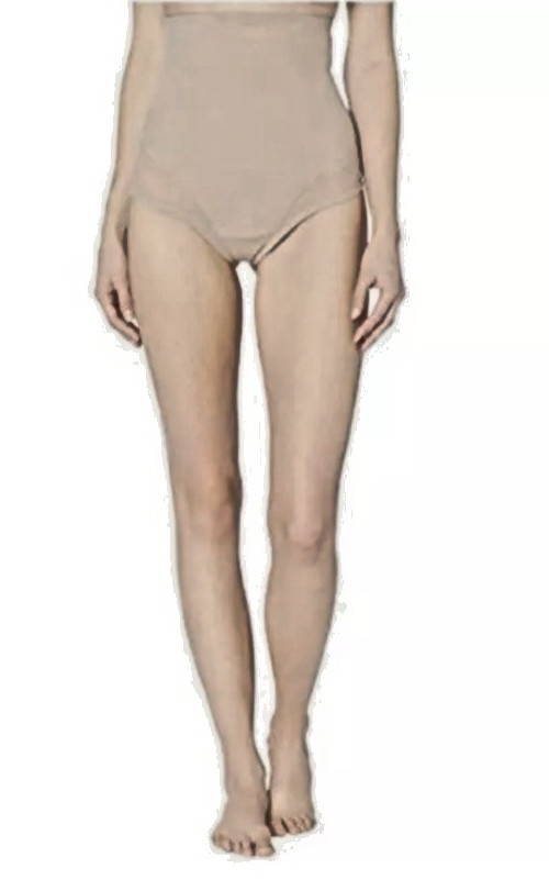 Miraclesuit Women Size Small Sheer Extra Firm Shaping High Waist Thong Stucco