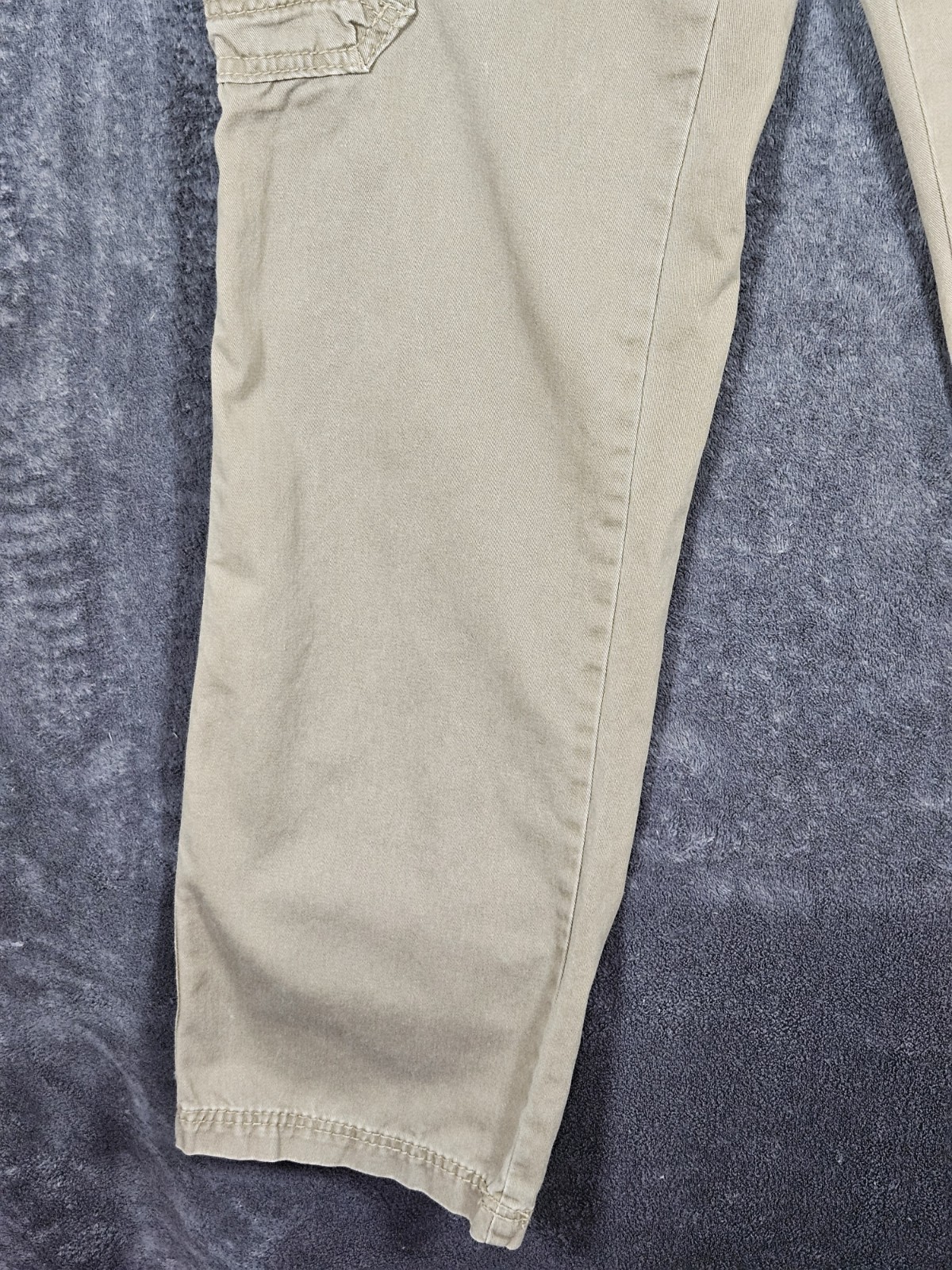 Unionbay Cargo Trousers Khaki/Brown Men’s Size W34 L34 Relaxed Workwear