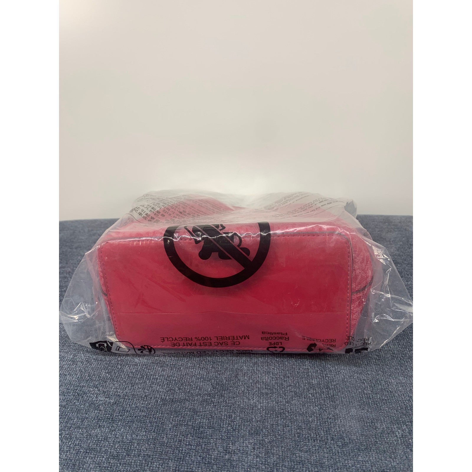 Michael Kors Pratt Small Crossbody Bag Dark Raspberry MK Logo 35S4S3FM5V New
