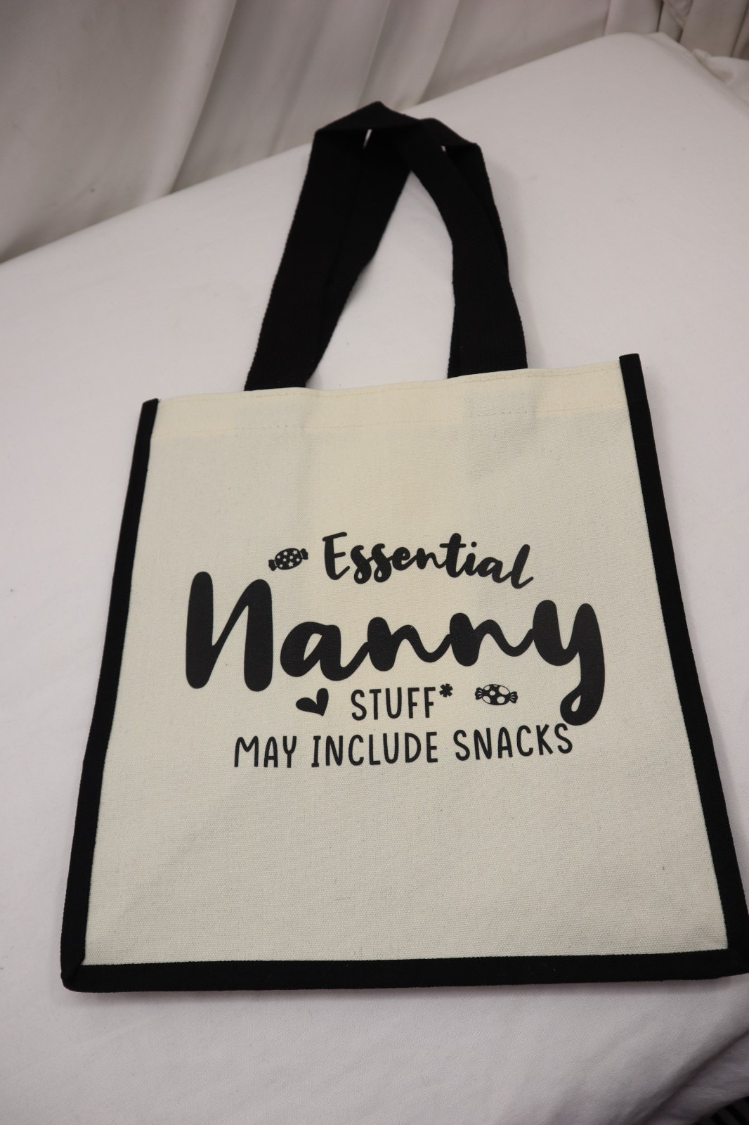 NEW! Grandma Gifts Waterproof Tote Bag Fun Beach Bag, Birthday Gifts “Nanny”