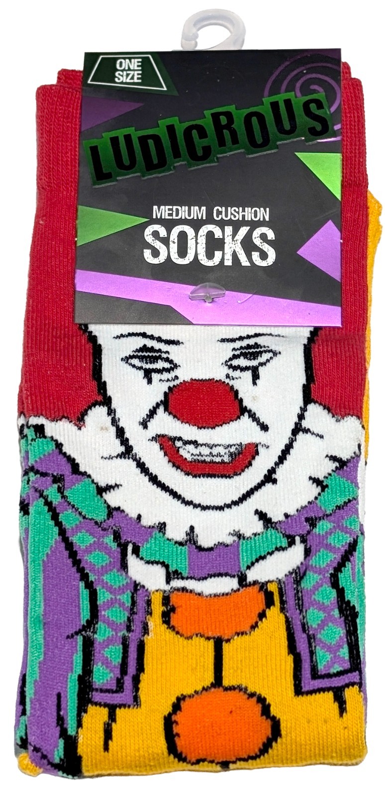 Funny Novelty Silly Unisex Crew Socks Various Styles One Size Fun Unique Socks