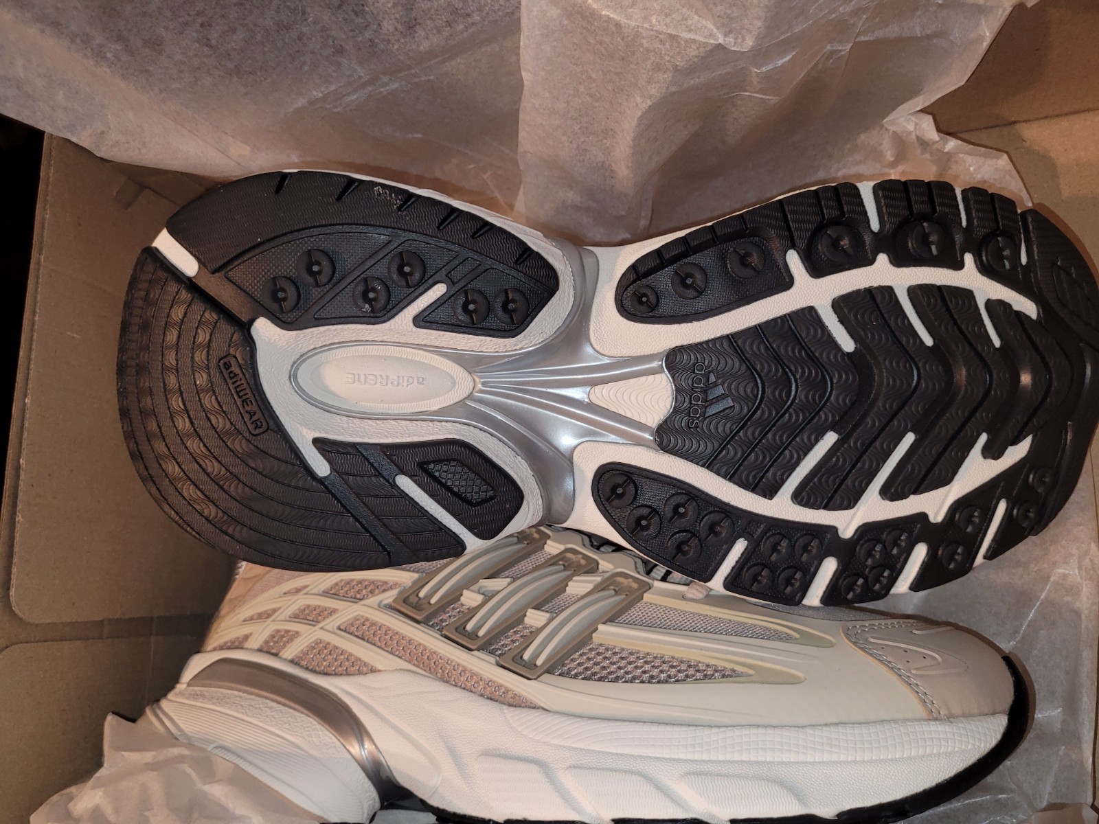Adidas adistar XLG 2.0 Gray Scale SQUID Womens Sz 13 Alumina Beige 🔥2026 Releas
